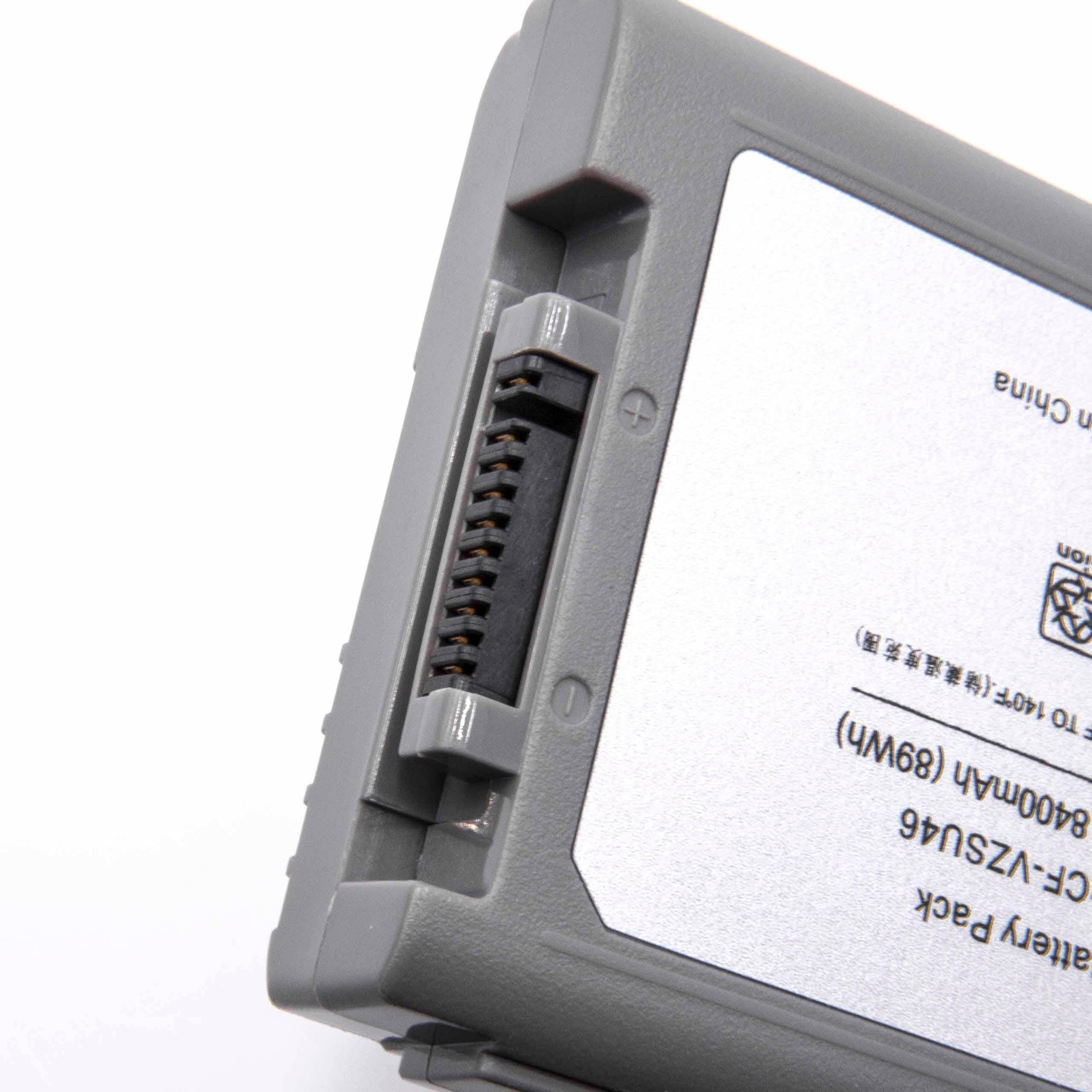 Batterie remplace Panasonic CF-VZSU1430U pour ordinateur portable - 8400mAh 10,65V Li-ion