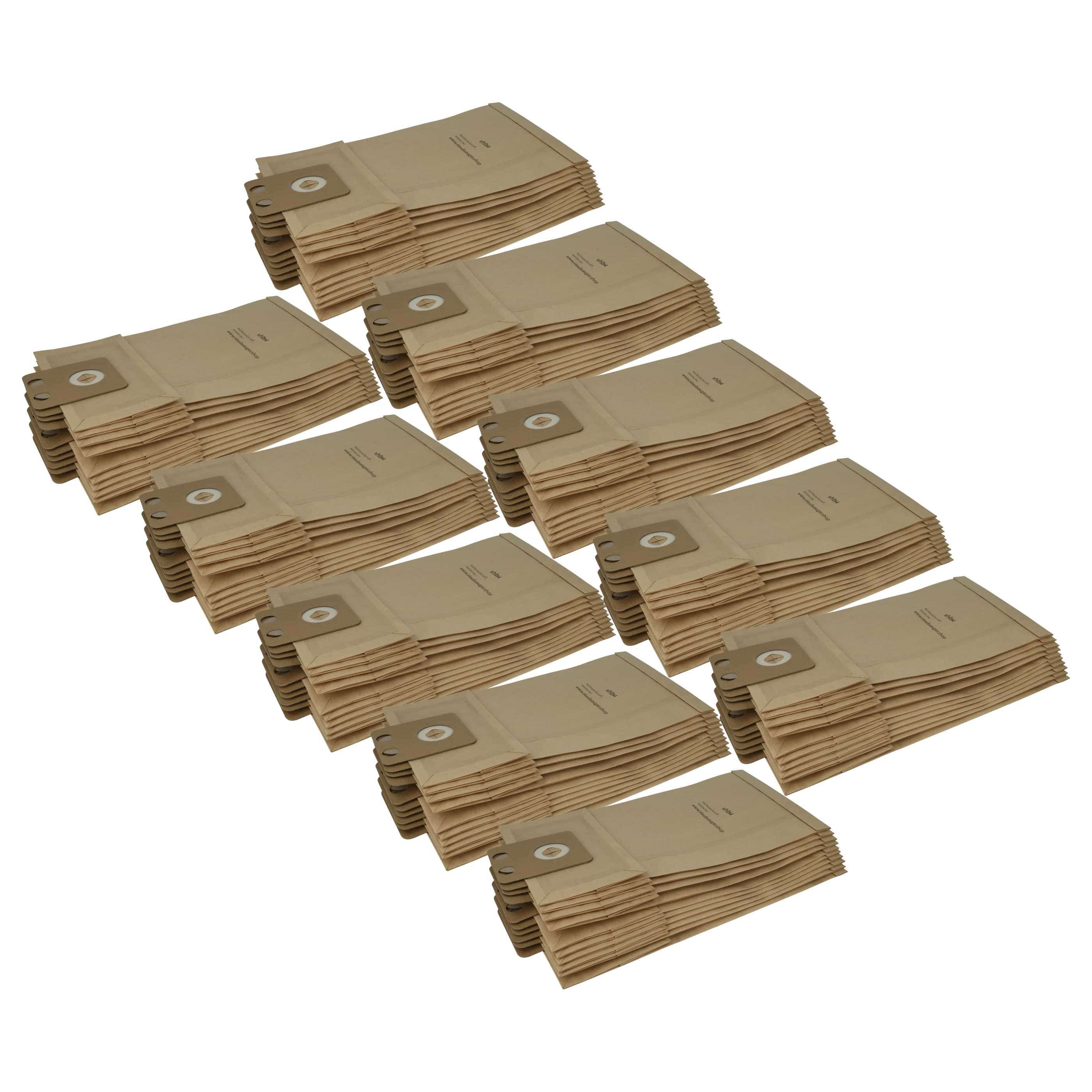 100x Sac remplace Nilfisk 1408618010, 5715492007653, 1408618000, 5715492012114 pour aspirateur WAP - papier