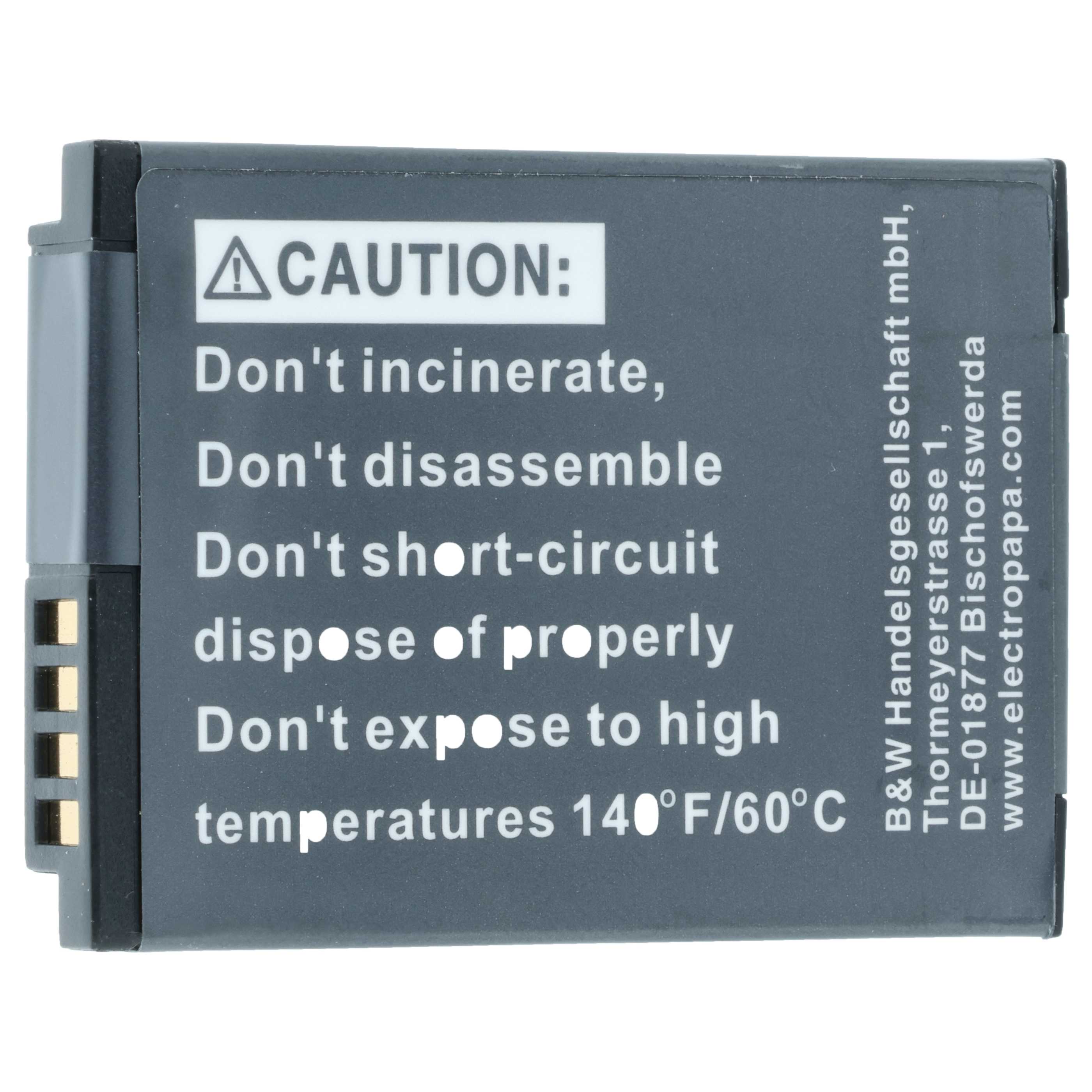 2x Akumulator do aparatu cyfrowego zamiennik Samsung SLB-11a - 700 mAh 3,6 V Li-Ion