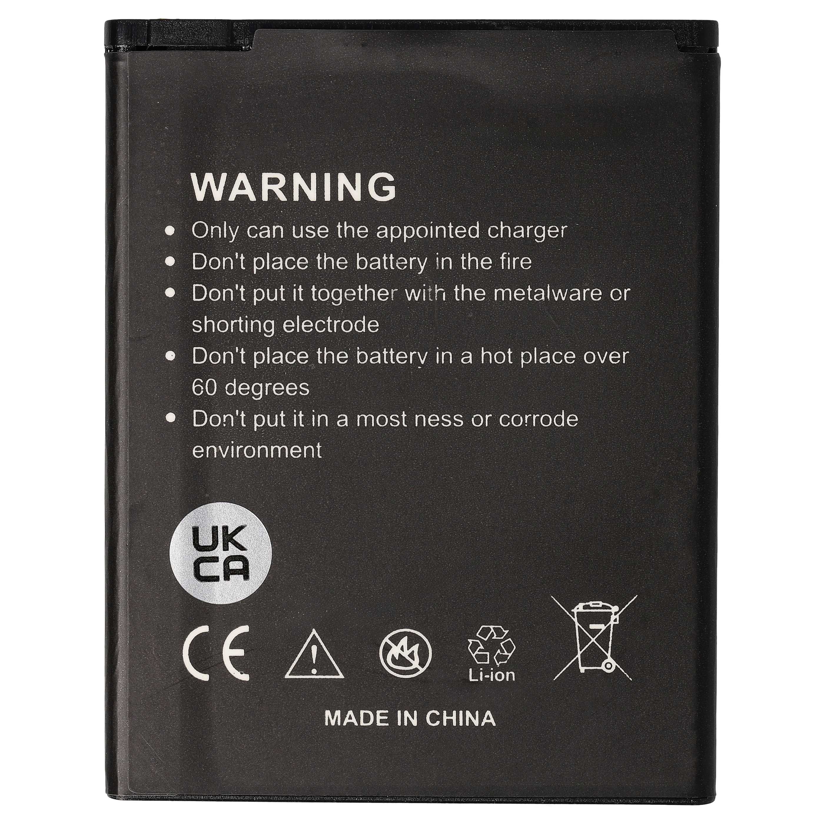 Batterie remplace Elephone 1ICP5/58/72, SCMI2S12A0029821 téléphone portable Elephone - 2700mAh 3,7V Li-ion