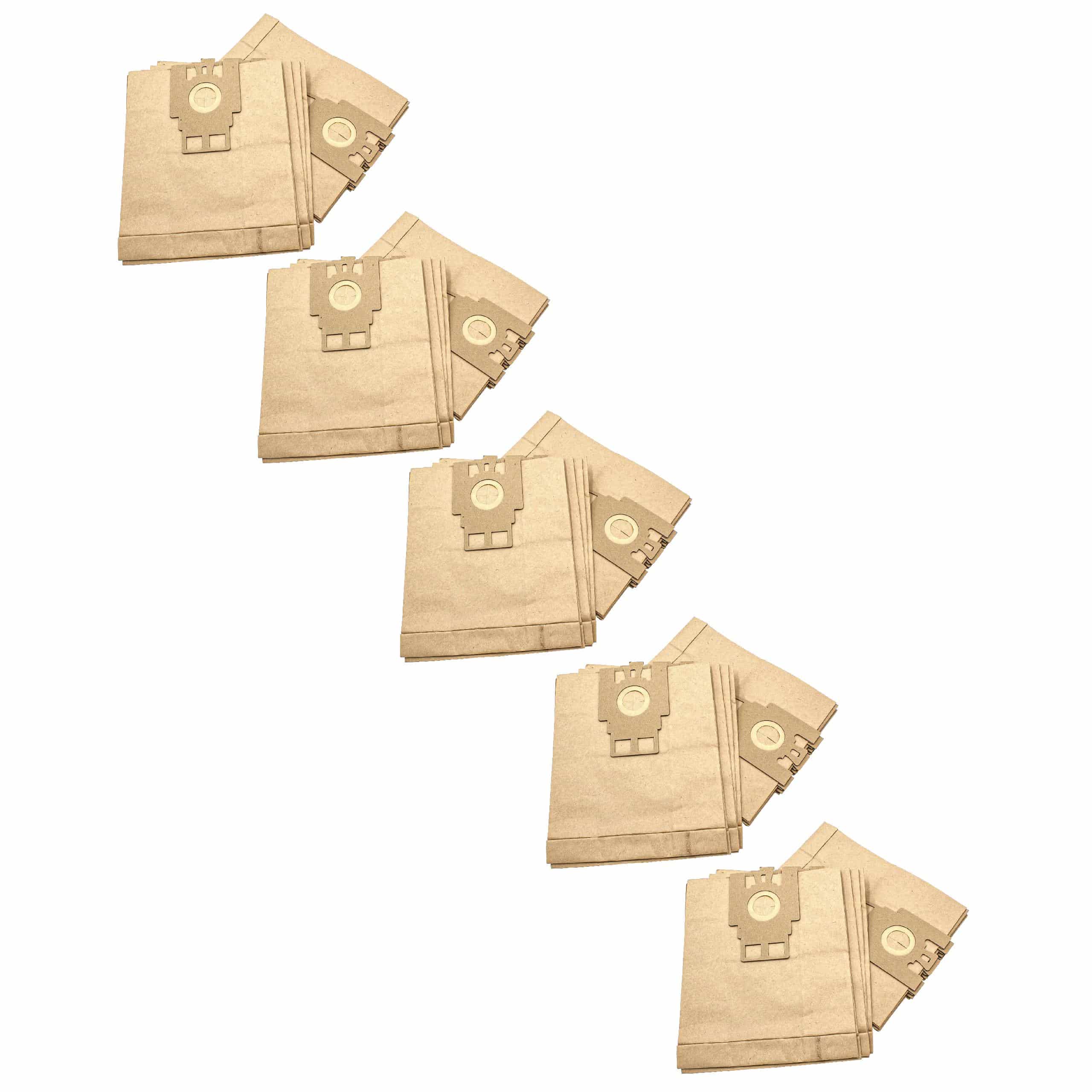 50x Sac remplace Miele 160857, type H pour aspirateur Miele - papier