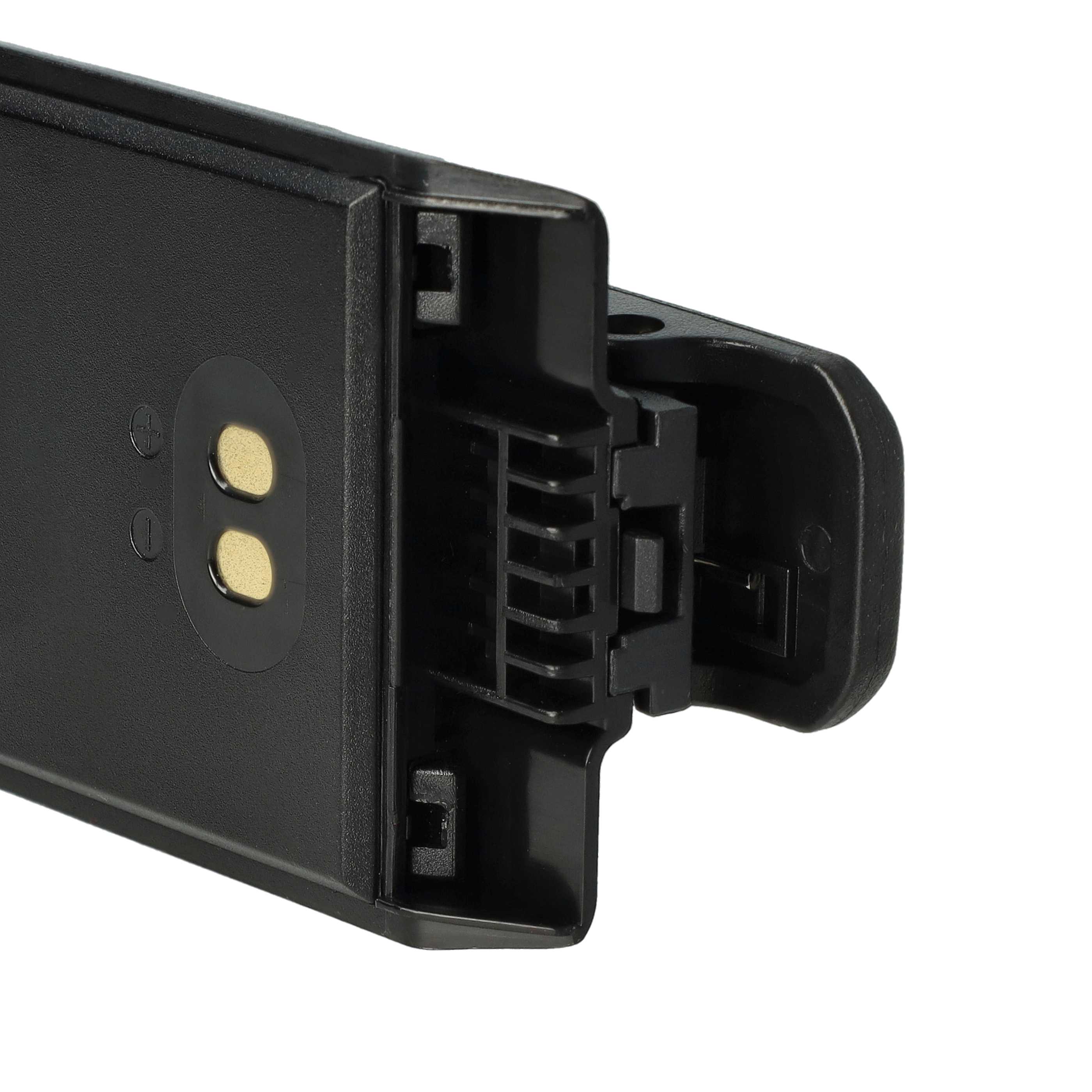 Radio 2x Battery replaces Icom BP-279, BP-280, BP-280LI - 2250 mAh 7.4 V Li-Ion + Belt Clip