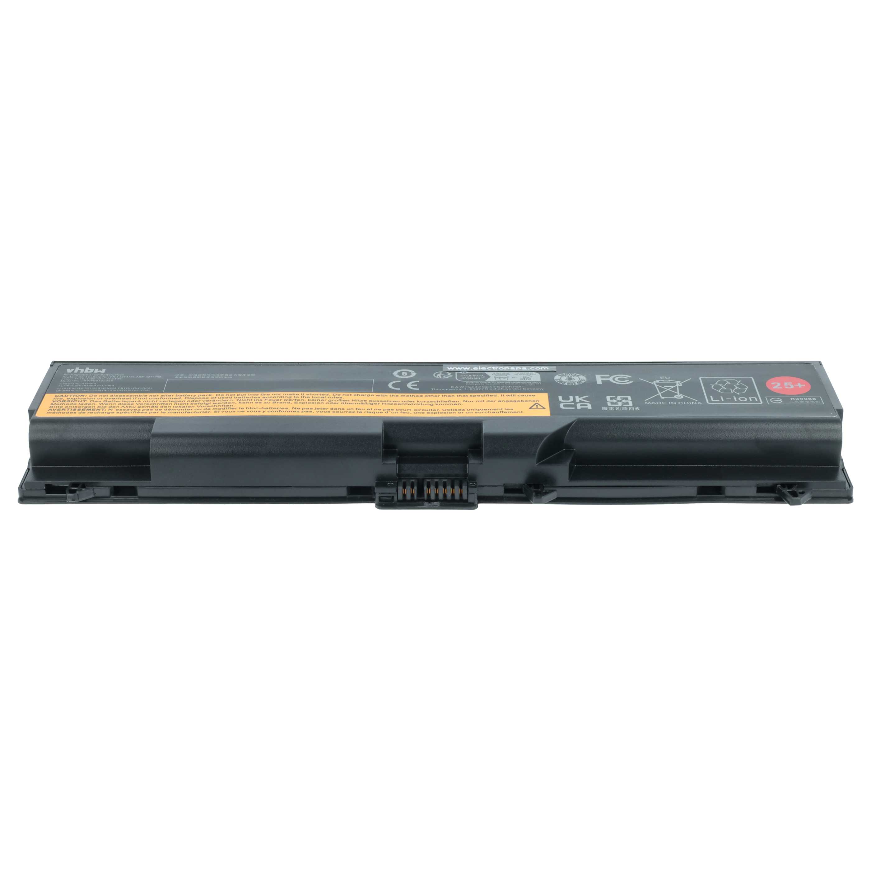 Akumulator do laptopa zamiennik Lenovo 42T4710, 42T4708, 42T4709, 42T4235 - 4400 mAh 11,1 V Li-Ion, czarny