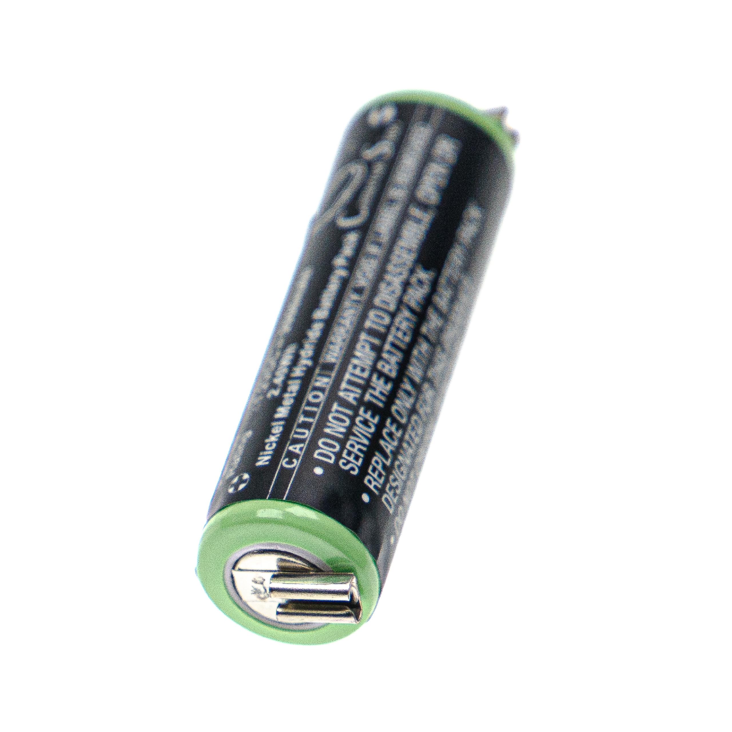 Batterie remplace Moser 1852-7531 pour rasoir électrique - 2000mAh 1,2V NiMH