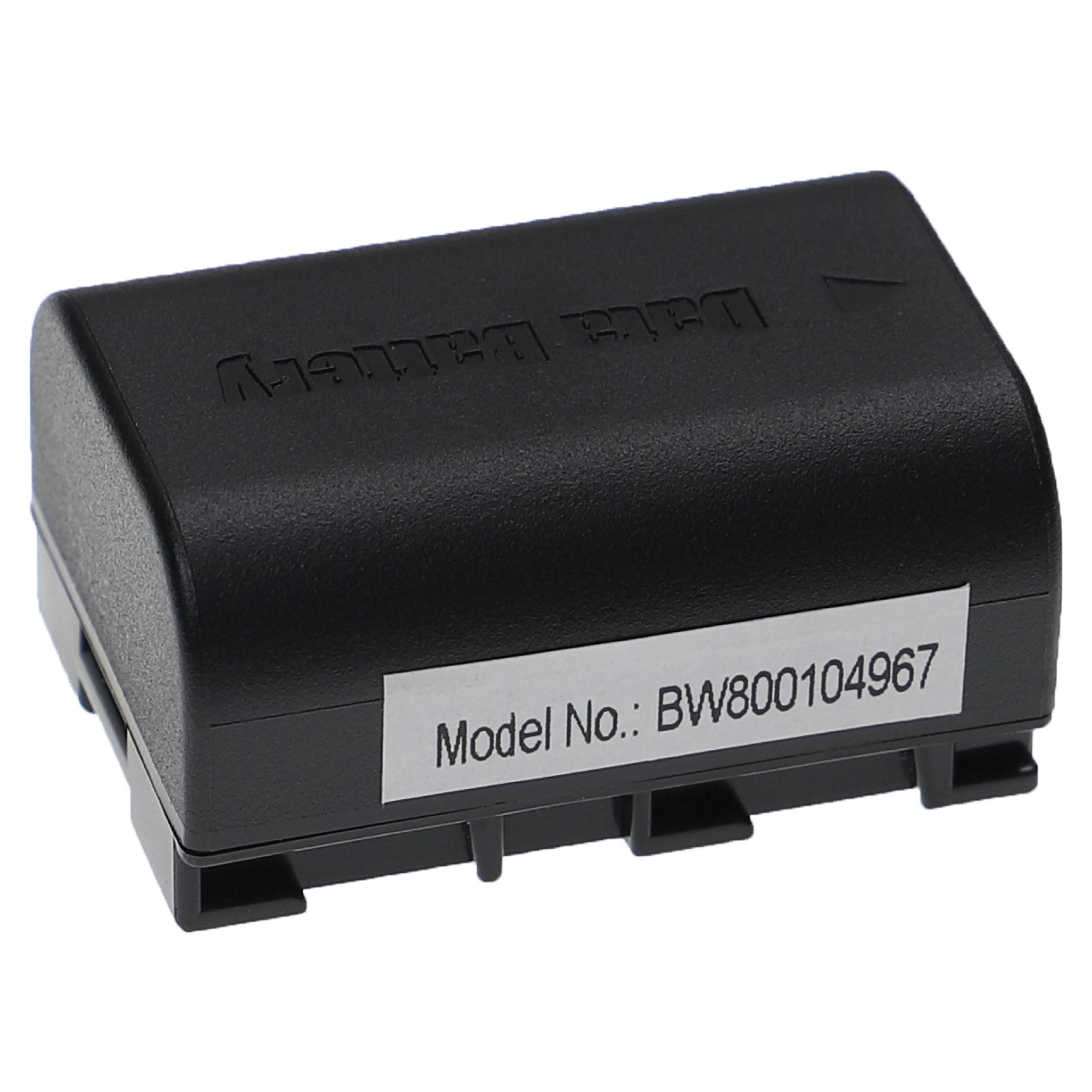 Batterie remplace JVC BN-VG114 pour caméscope - 1200mAh 3,6V Li-ion avec puce