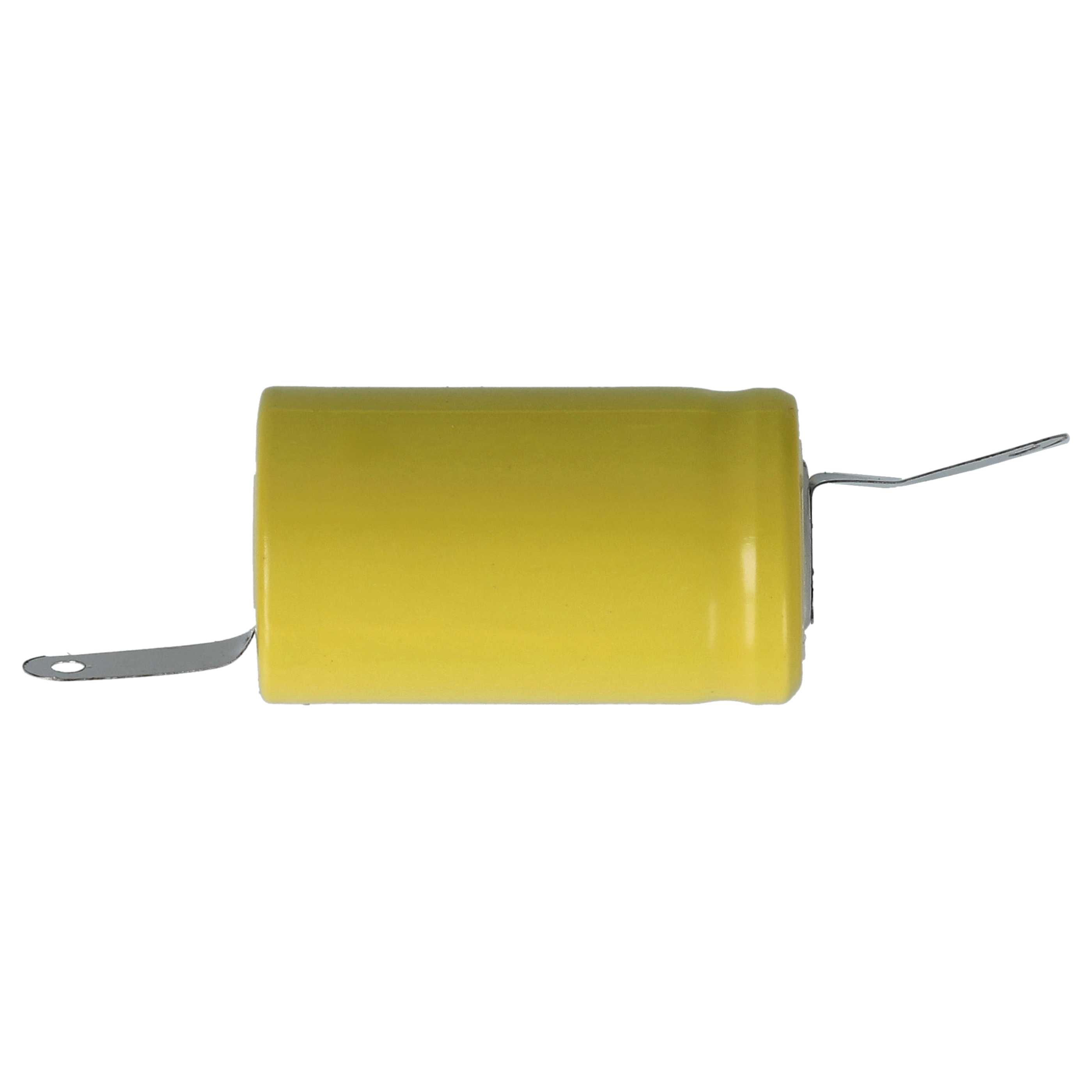 Batterie (2 pcs.) remplace 1/2AA modèle radio-télécommandé - 600mAh 1,2V NiMH