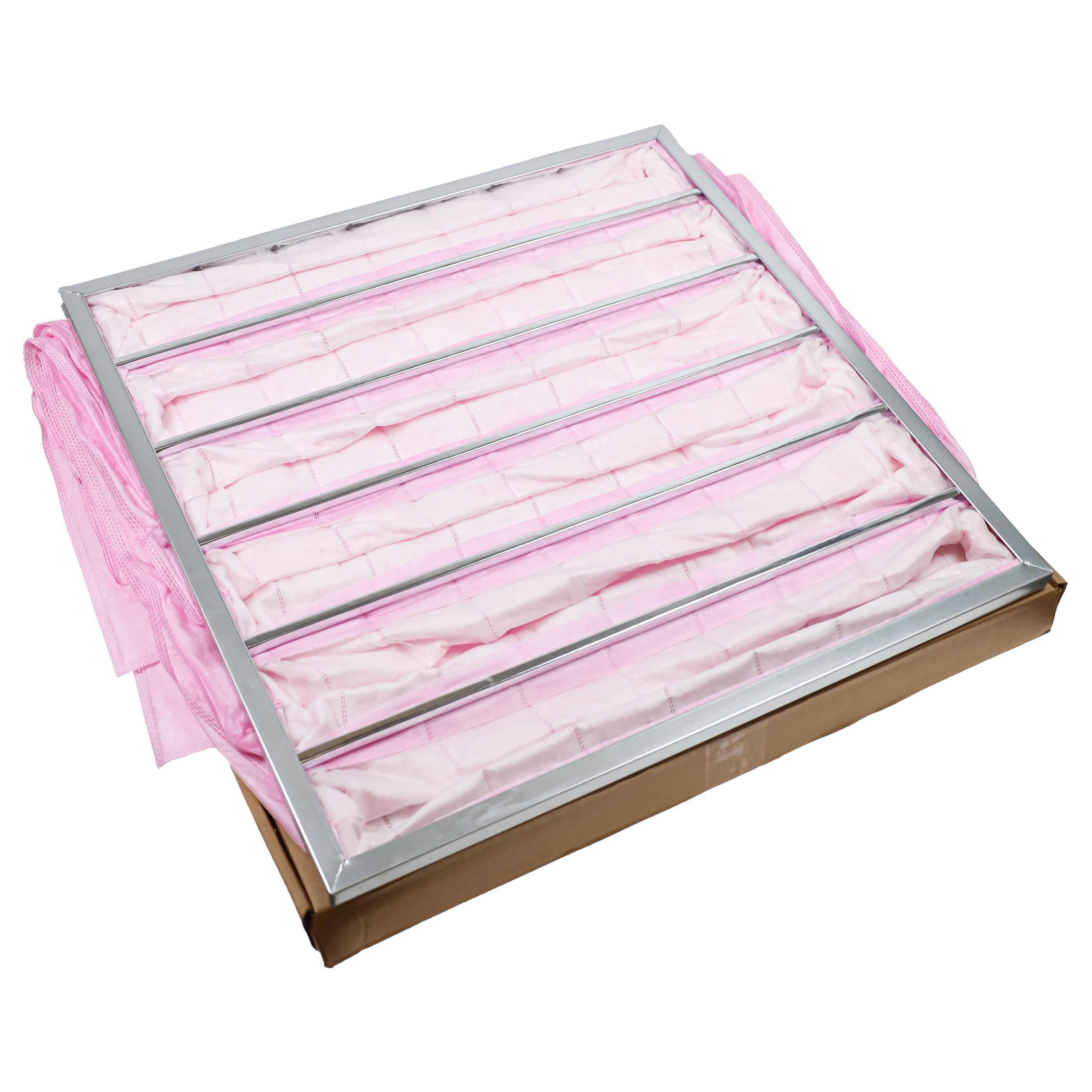 Taschenfilter F7 Klimaanlagen, Lüftungsanlagen - 59,5 x 59,3 x 5,1 cm