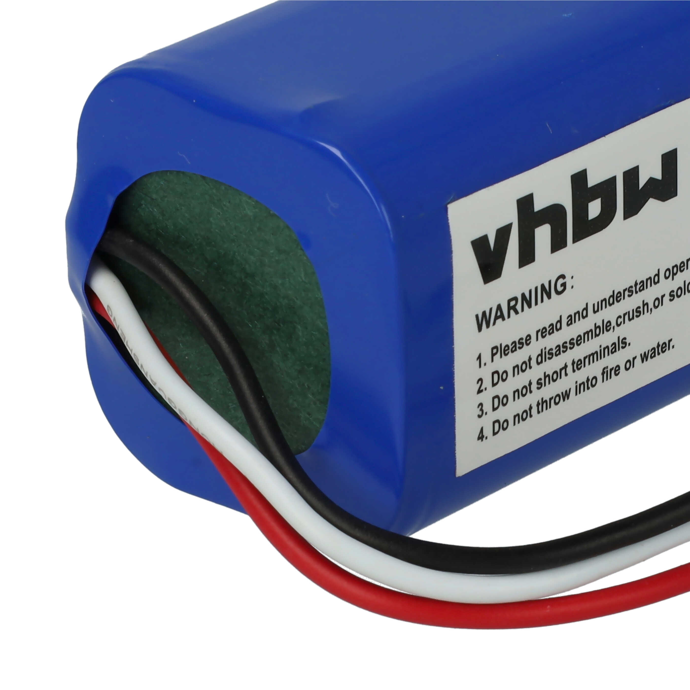 Akku als Ersatz für iClebo EBKRWHCC00978, EBKRTRHB000118-VE für iClebo Saugroboter - 3200mAh 14,4V Li-Ion