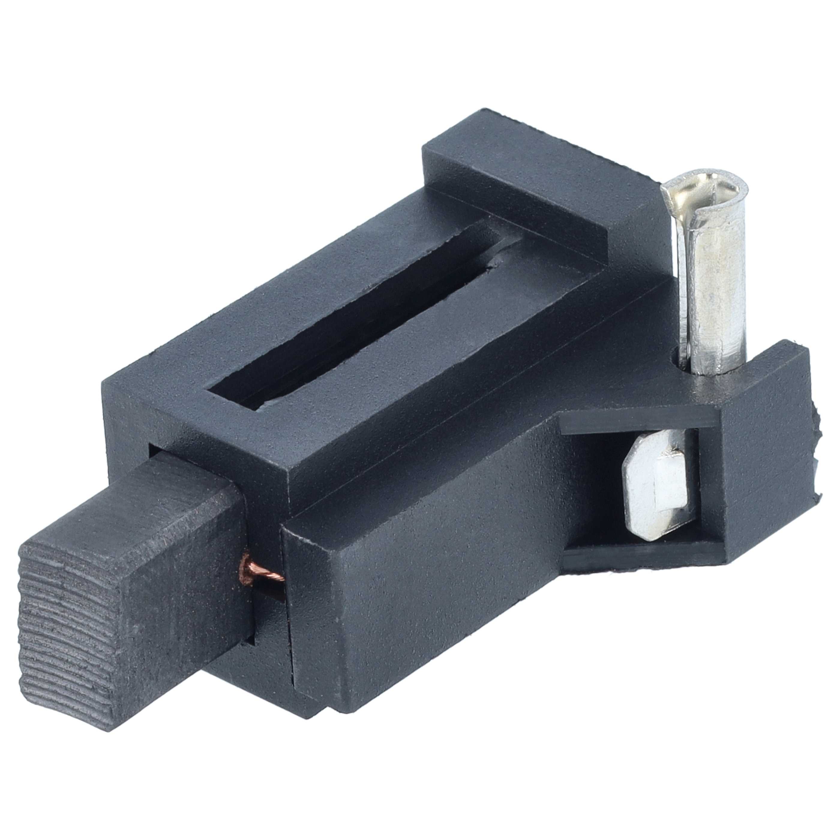 2x Kohlebürste als Ersatz für Bosch 2610992427, 2610993157 für Elektrowerkzeug - 9,67 x 9,5 x 6,3mm