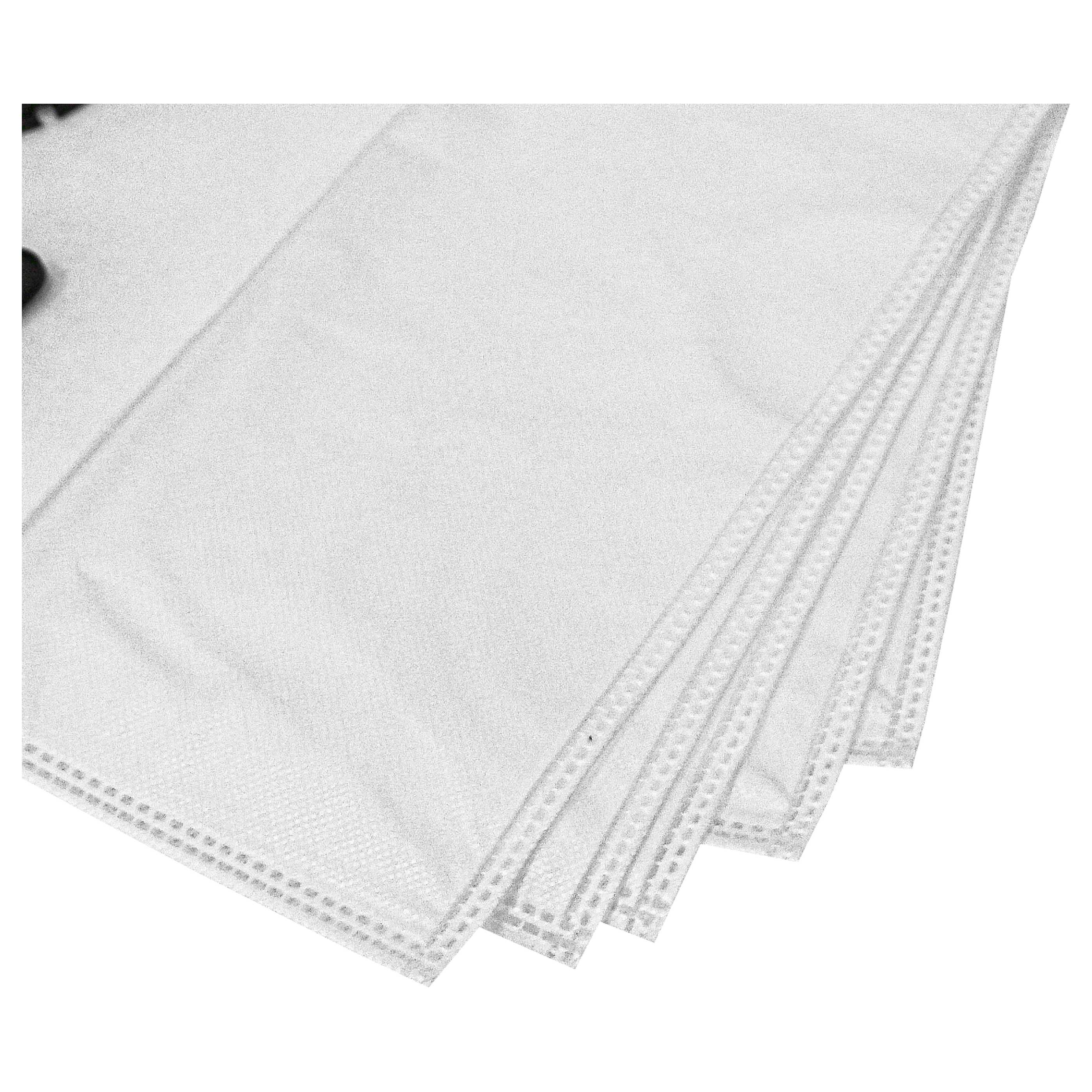 5x Sac remplace Milwaukee 4932352307 pour aspirateur Milwaukee - microfibre non tissée