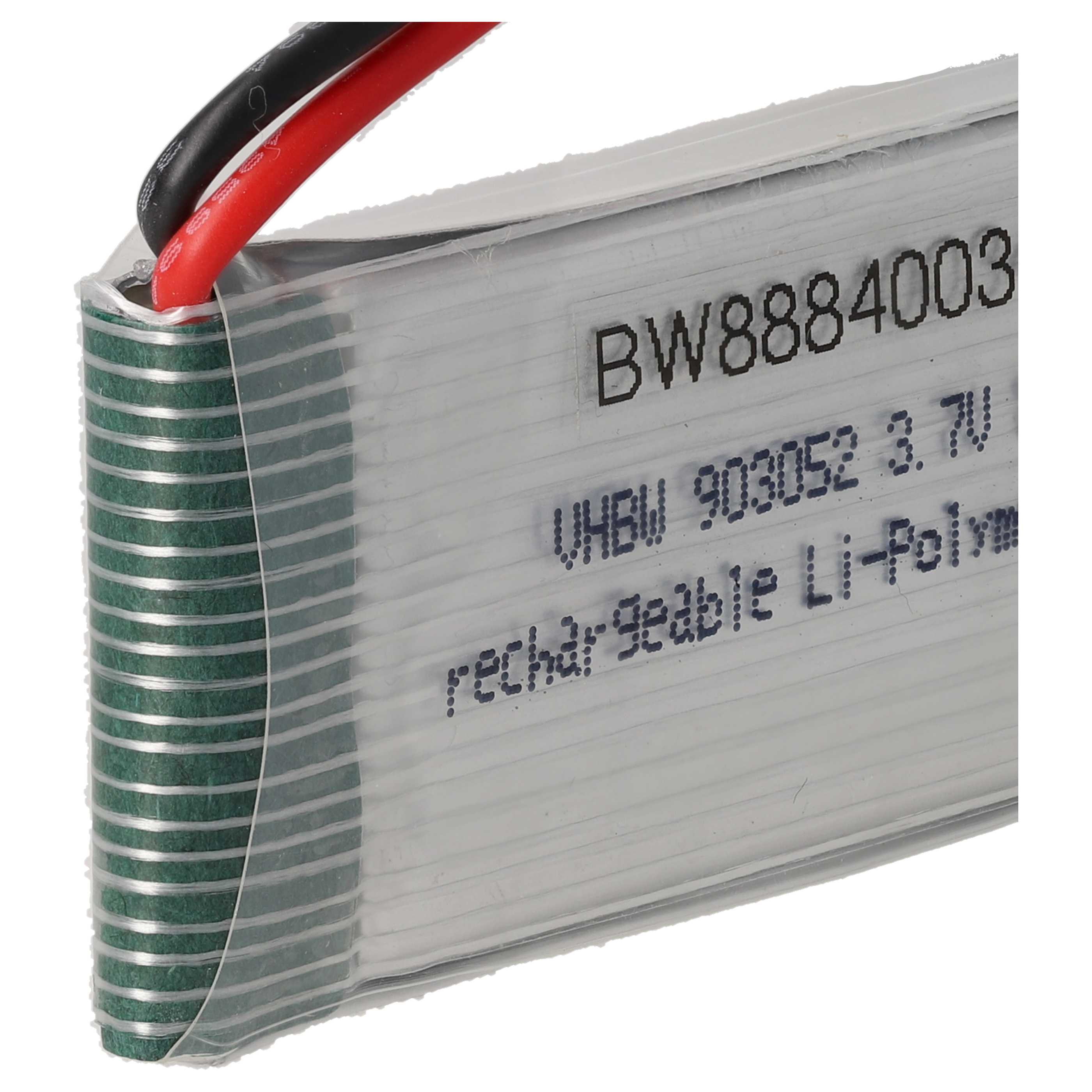 Batterie modèle radio-télécommandé - 1200mAh 3,7V Li-polymère, BEC