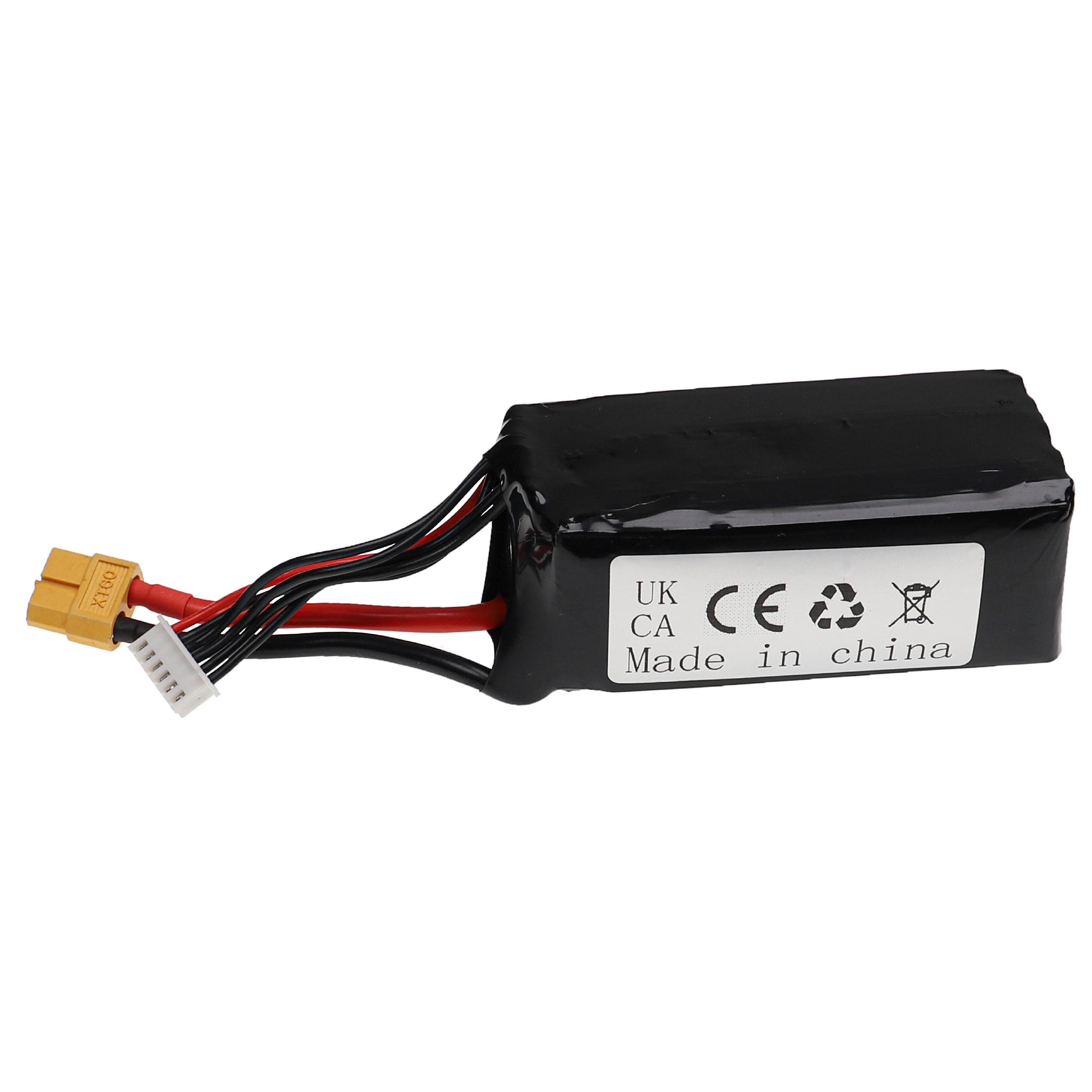 Batterie modèle radio-télécommandé - 2000mAh 18,5V Li-polymère, XT60