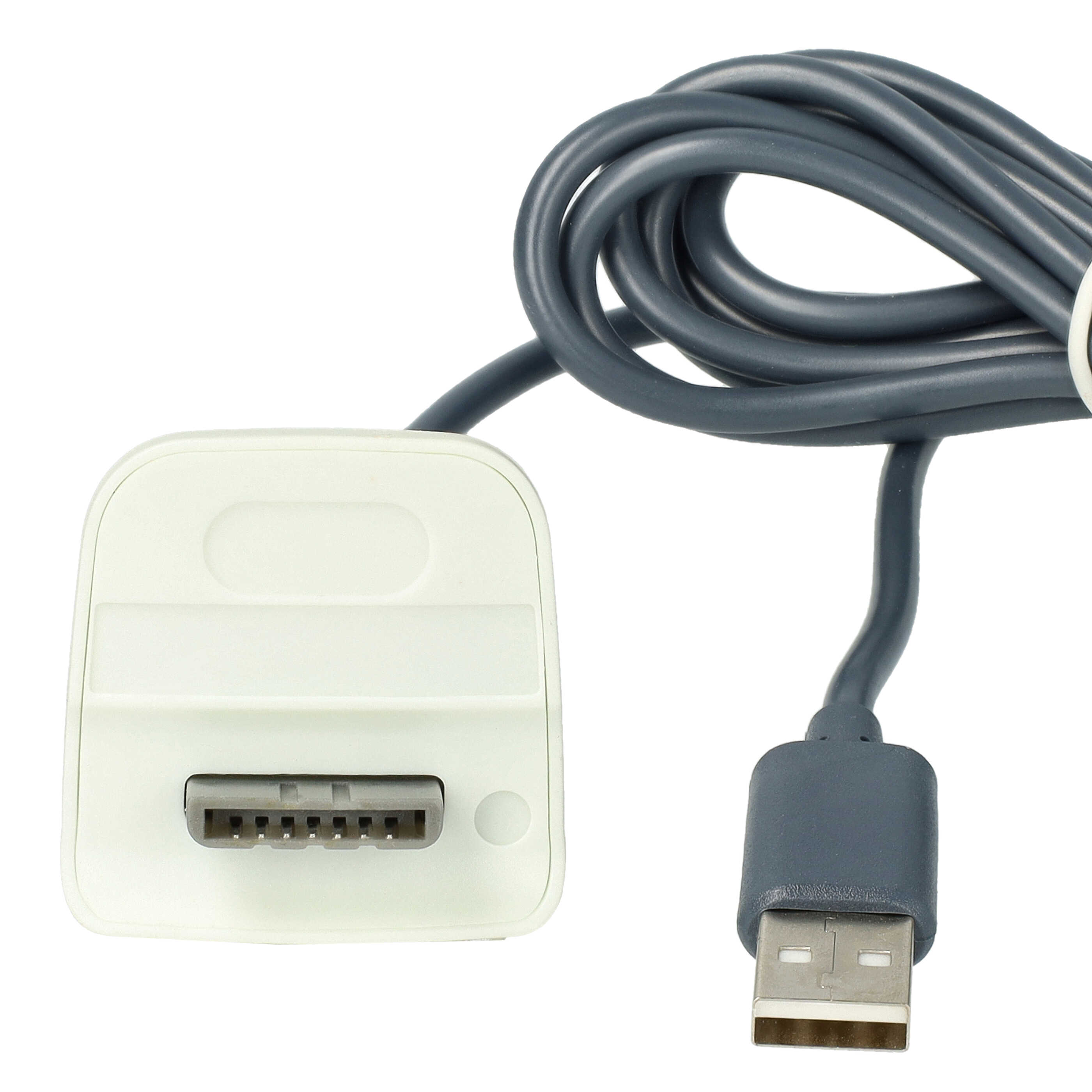 Zestaw Play&Charge Kit Microsoft Xbox 360 - 1x ładowarka, 1x przewód zasilający, 2x akumulator, czarny / biały