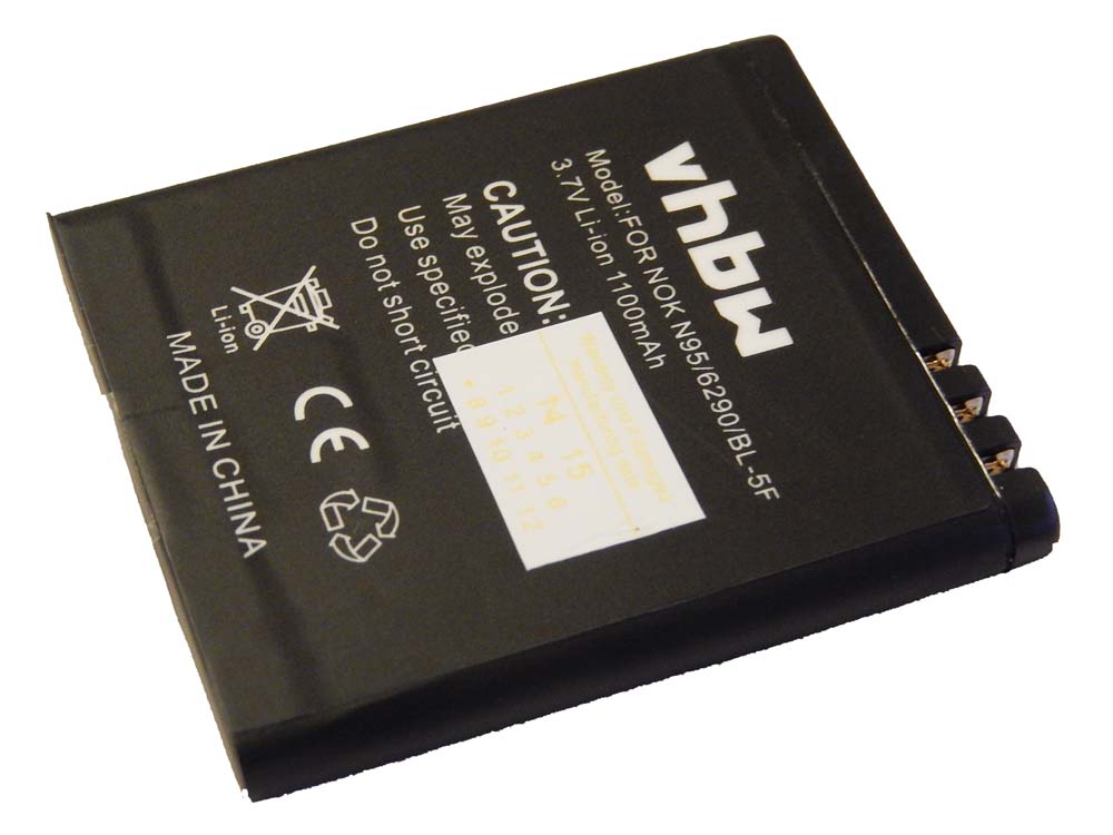 Batterie remplace AK-C145, BS-18 pour téléphone portable - 1100mAh, 3,7V, Li-ion