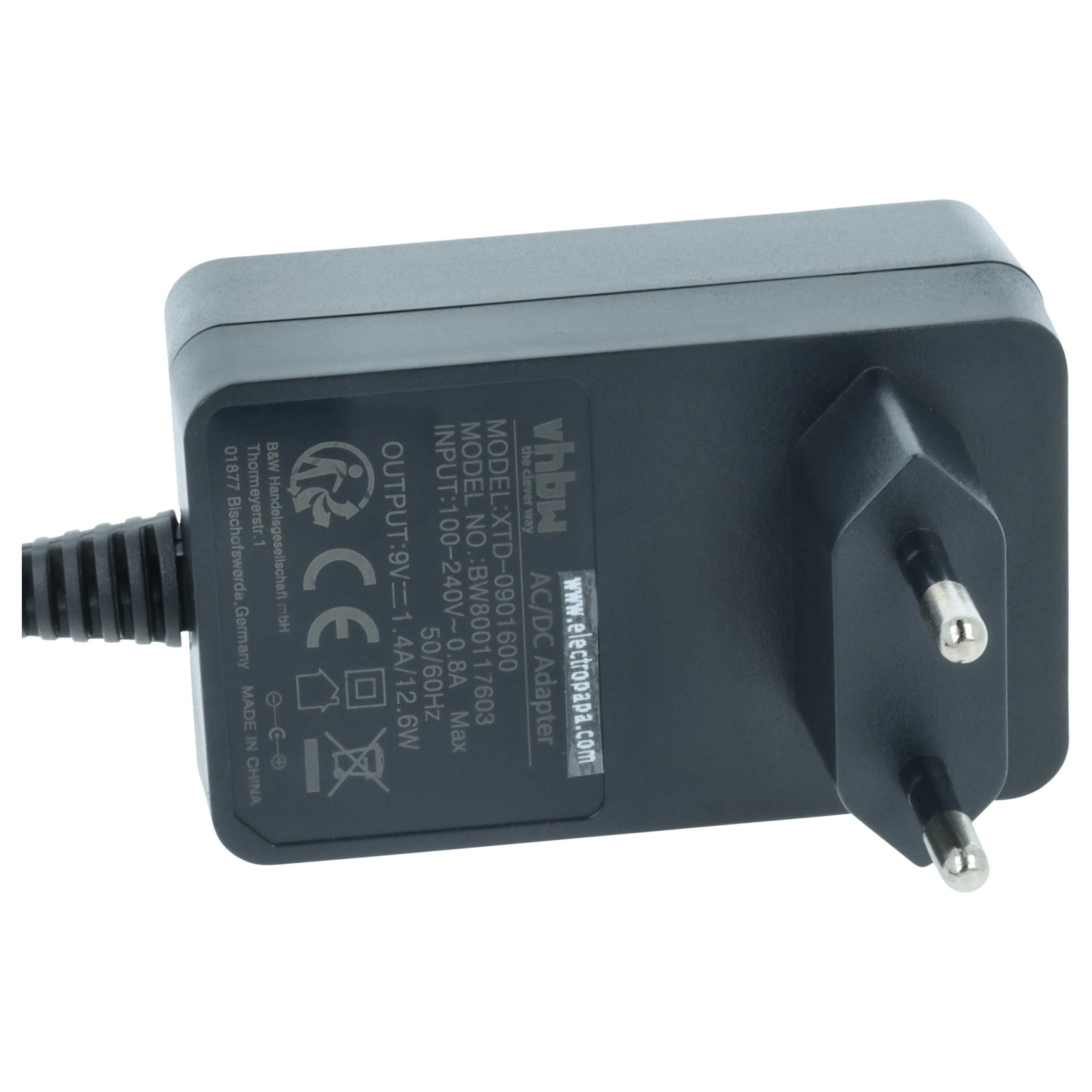 Mains Power Adapter replaces Compex 683010 for Compex Muscle Stimulator, Electro-Stimulator - 8.6 cm