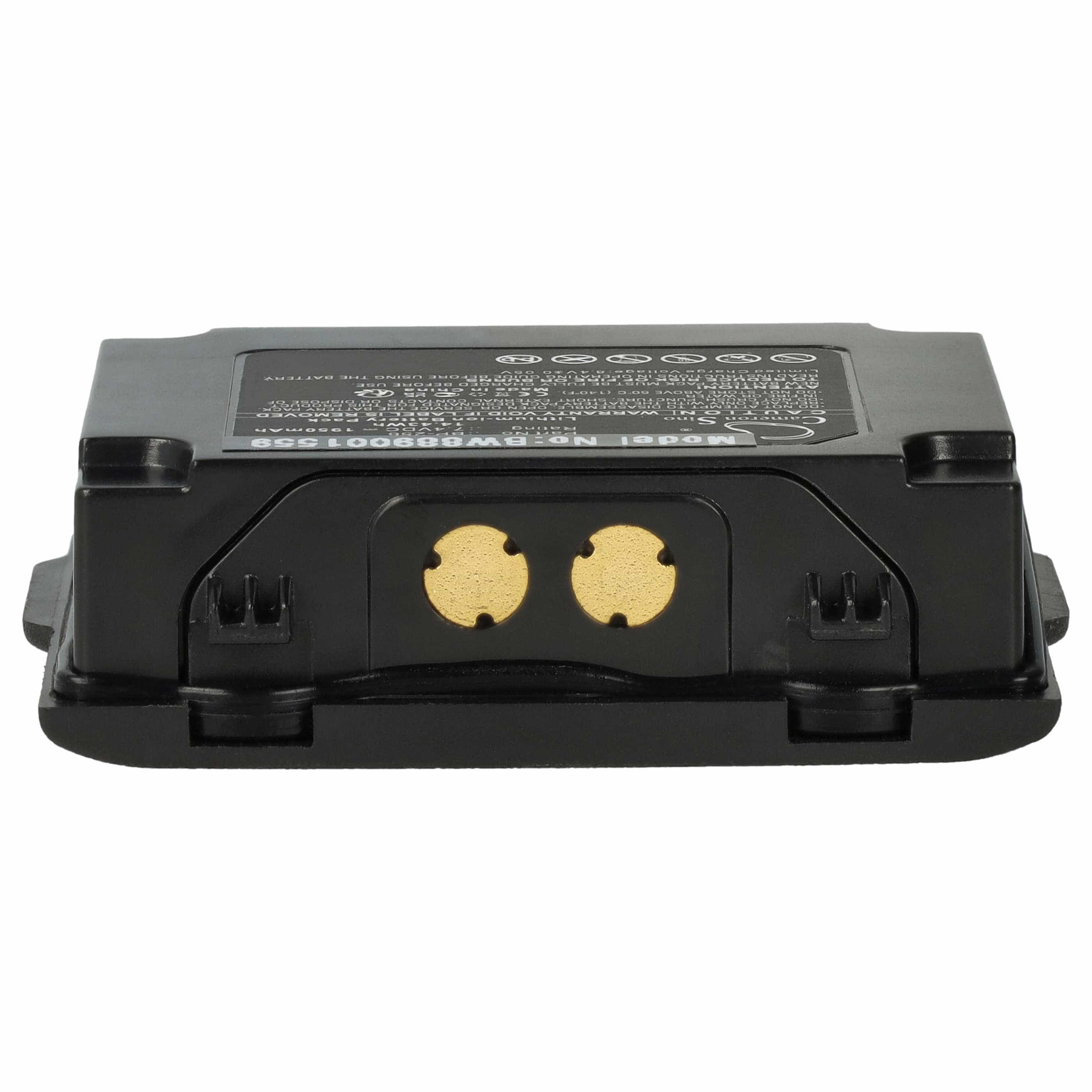 Radio Battery replaces Icom BP-256 - 1950 mAh 7.4 V Li-Ion