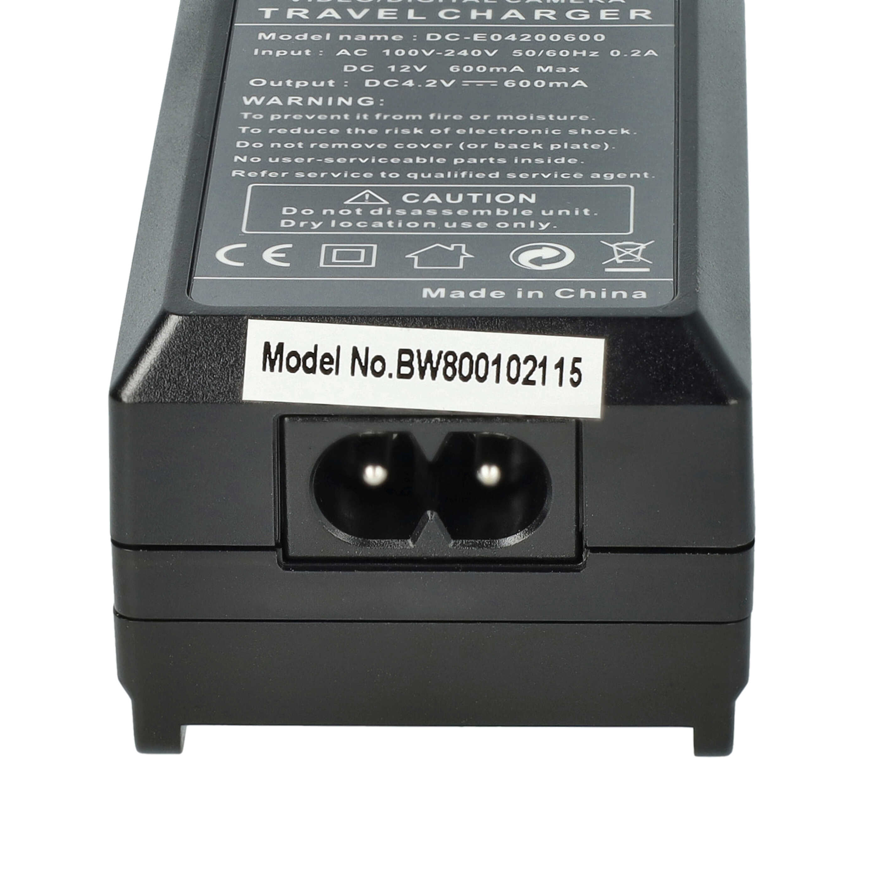 Battery Charger suitable for Everio GZ-V500 Camera etc. - 0.6 A, 4.2 V