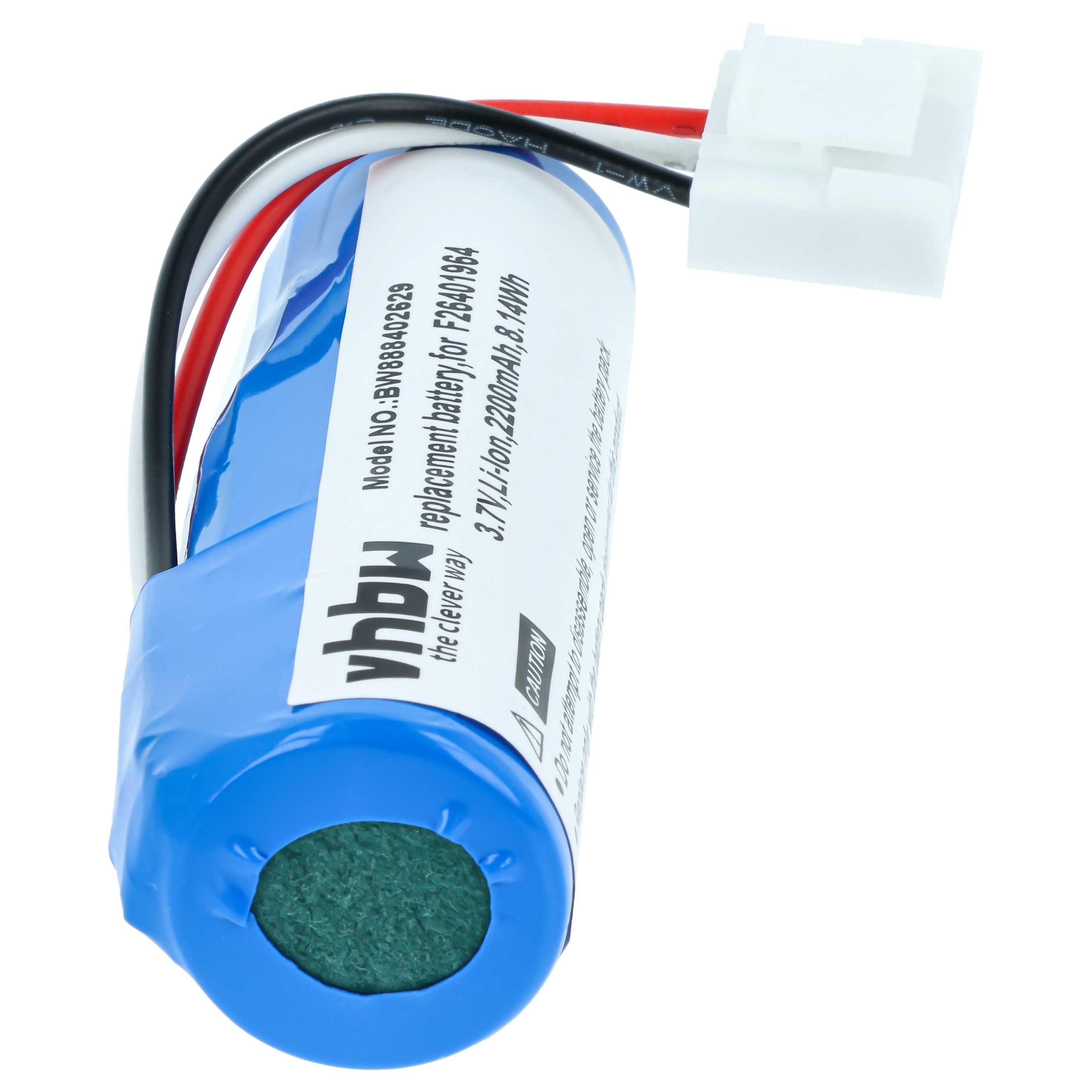 Batterie (5 pcs.) remplace Ingenico 296110884, 295006044 pour lecteur de carte Newland - 2200mAh 3,7V Li-ion