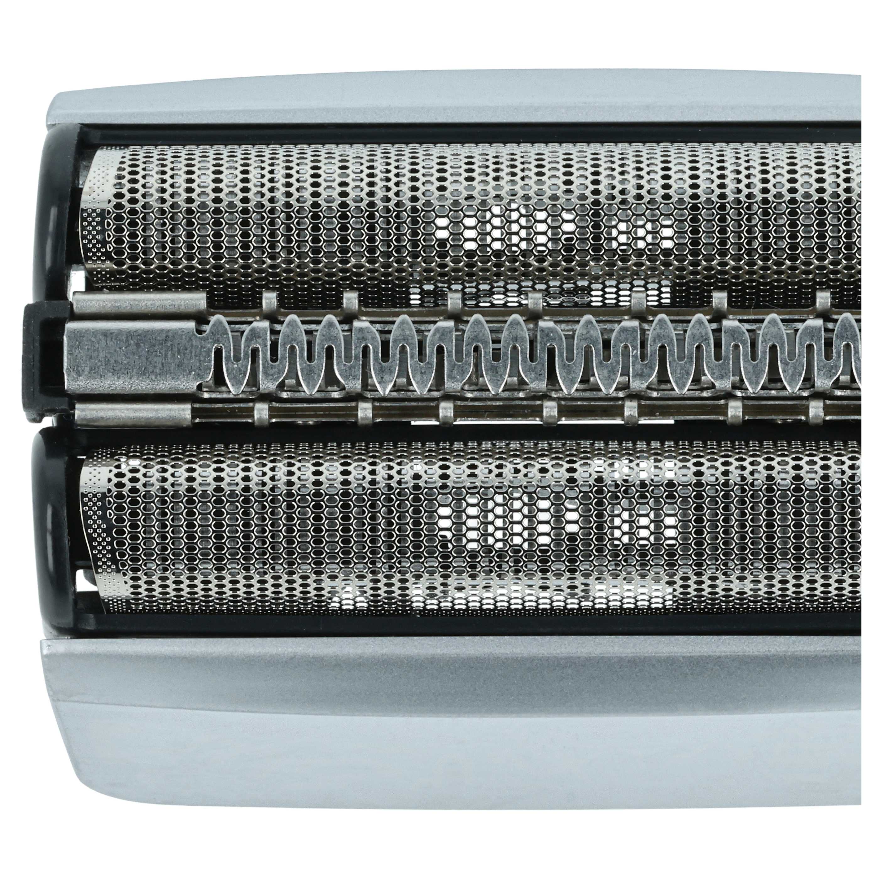 Cabezal reemplaza Braun 83M para afeitadoras Braun - negro / plata