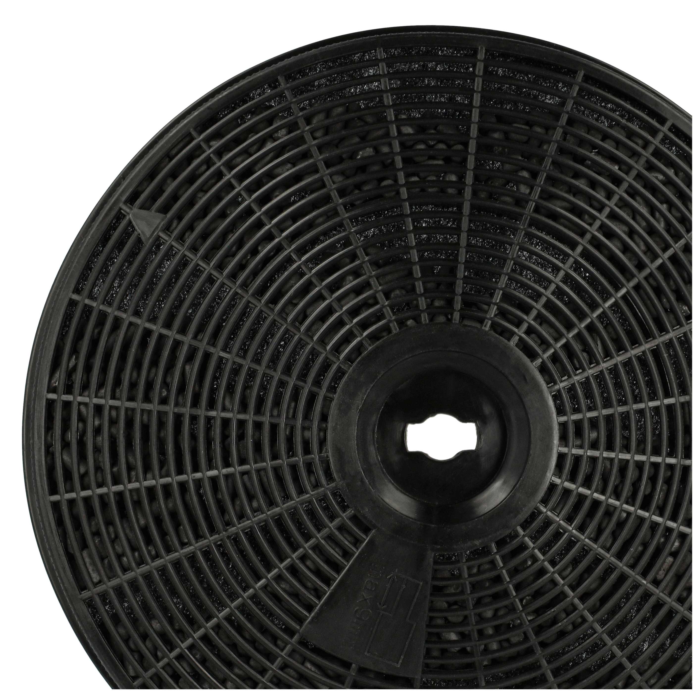2x Filtres à charbon actif remplace Gorenje 127024 pour hotte Bauknecht