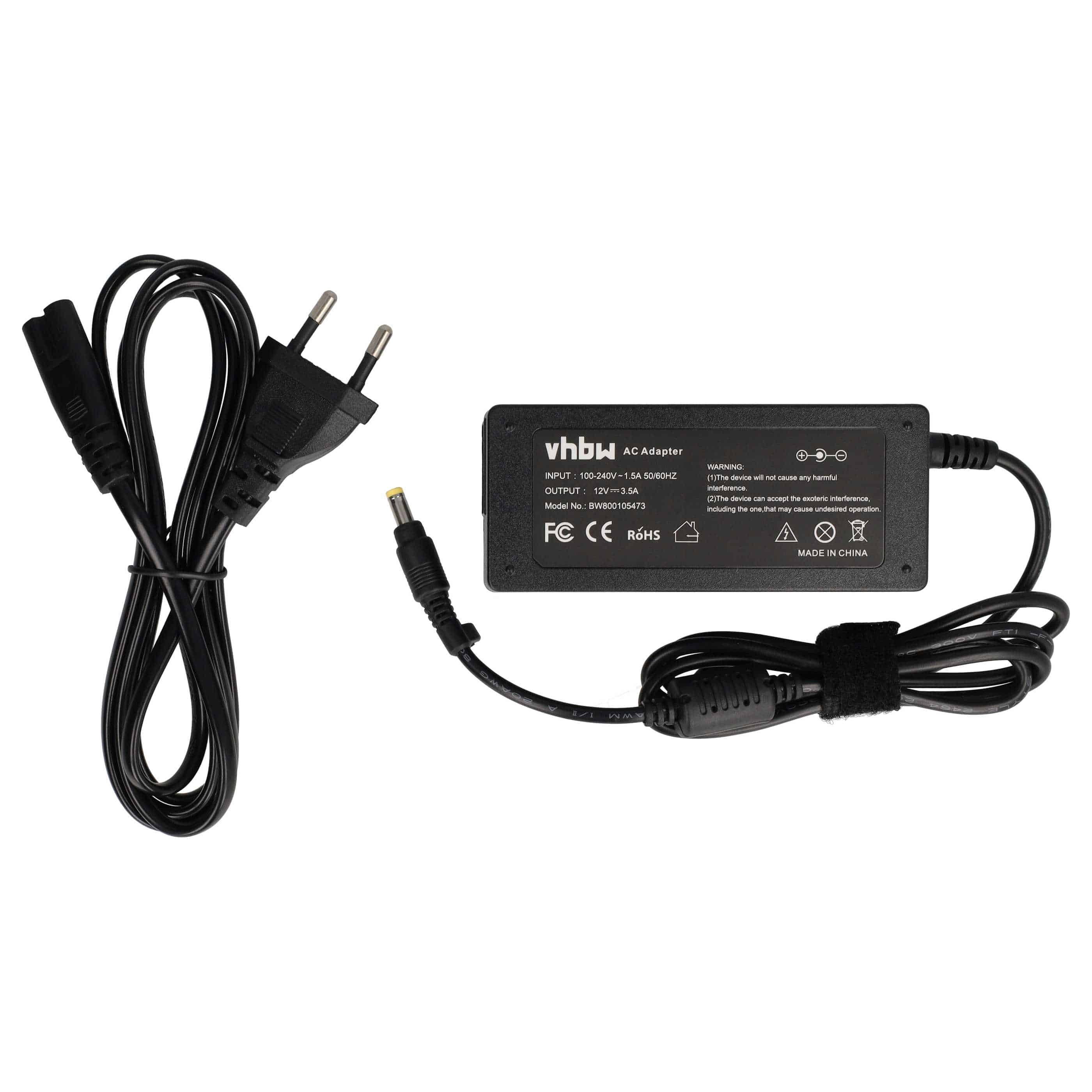 Mains Power Adapter replaces Asus ADP-36EH C, R33030 for AsusNotebook, 42 W