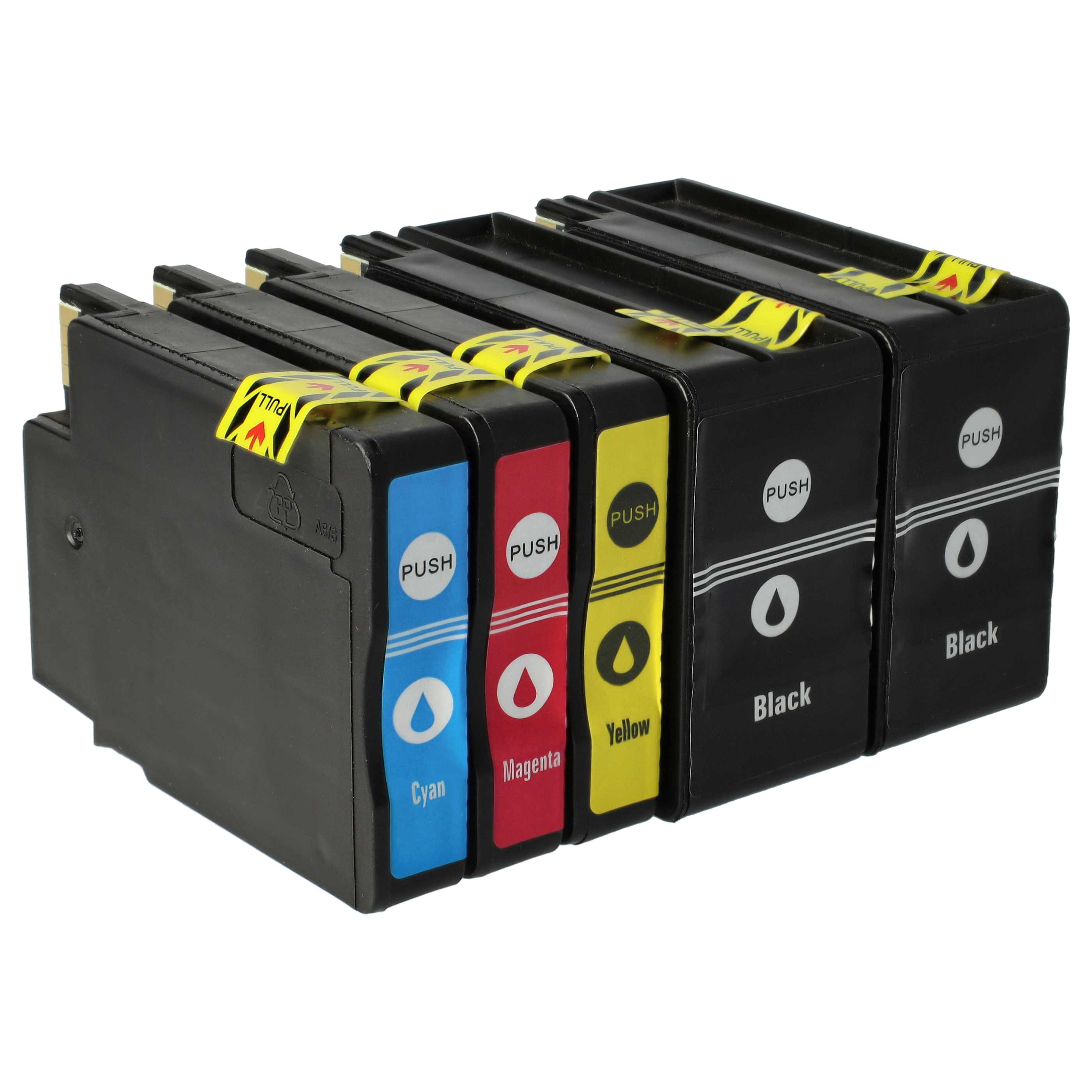5x Tusze do drukarki HP Officejet 6100 eprinter, 6600 E-ALL-IN-ONE, 6700 Premium, 7510 All-In-One 6100 eprinte