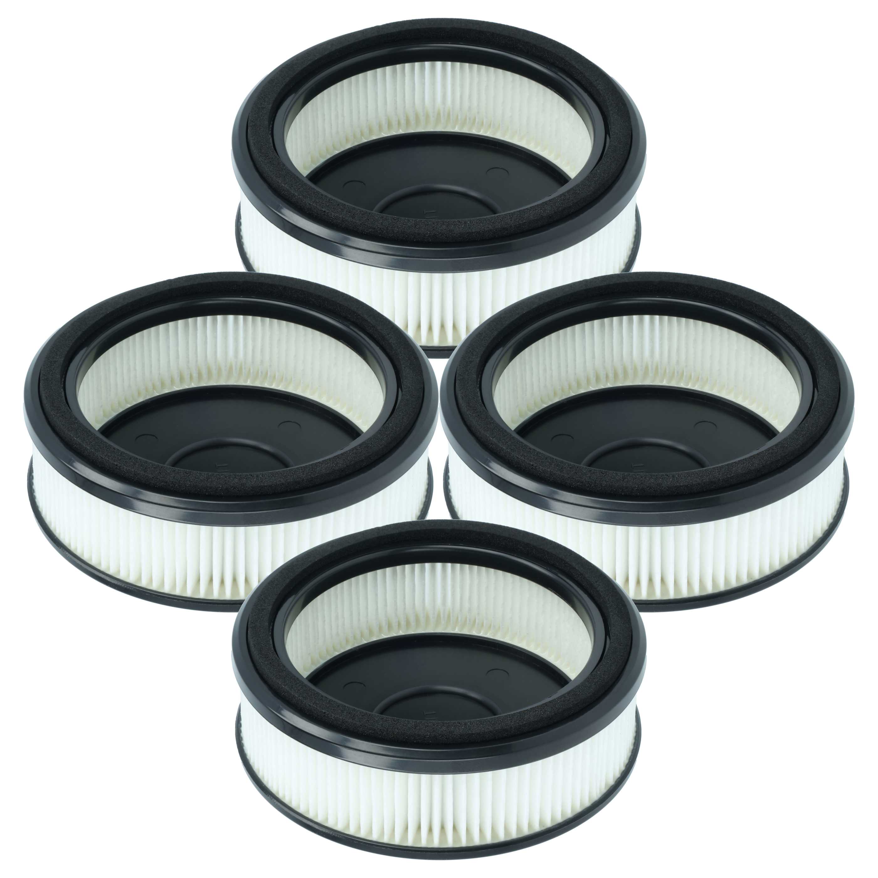 4x Filter replaces Nilfisk 128389458 for Nilfisk Vacuum Cleaner, filter class H13