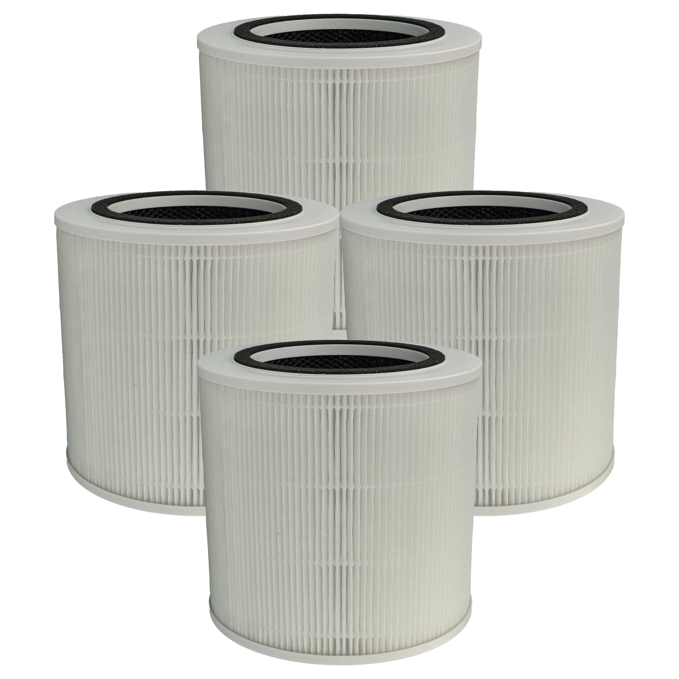4x Filter for Medion MD10171 Air Purifier - Pre Filter + HEPA + Activated Carbon