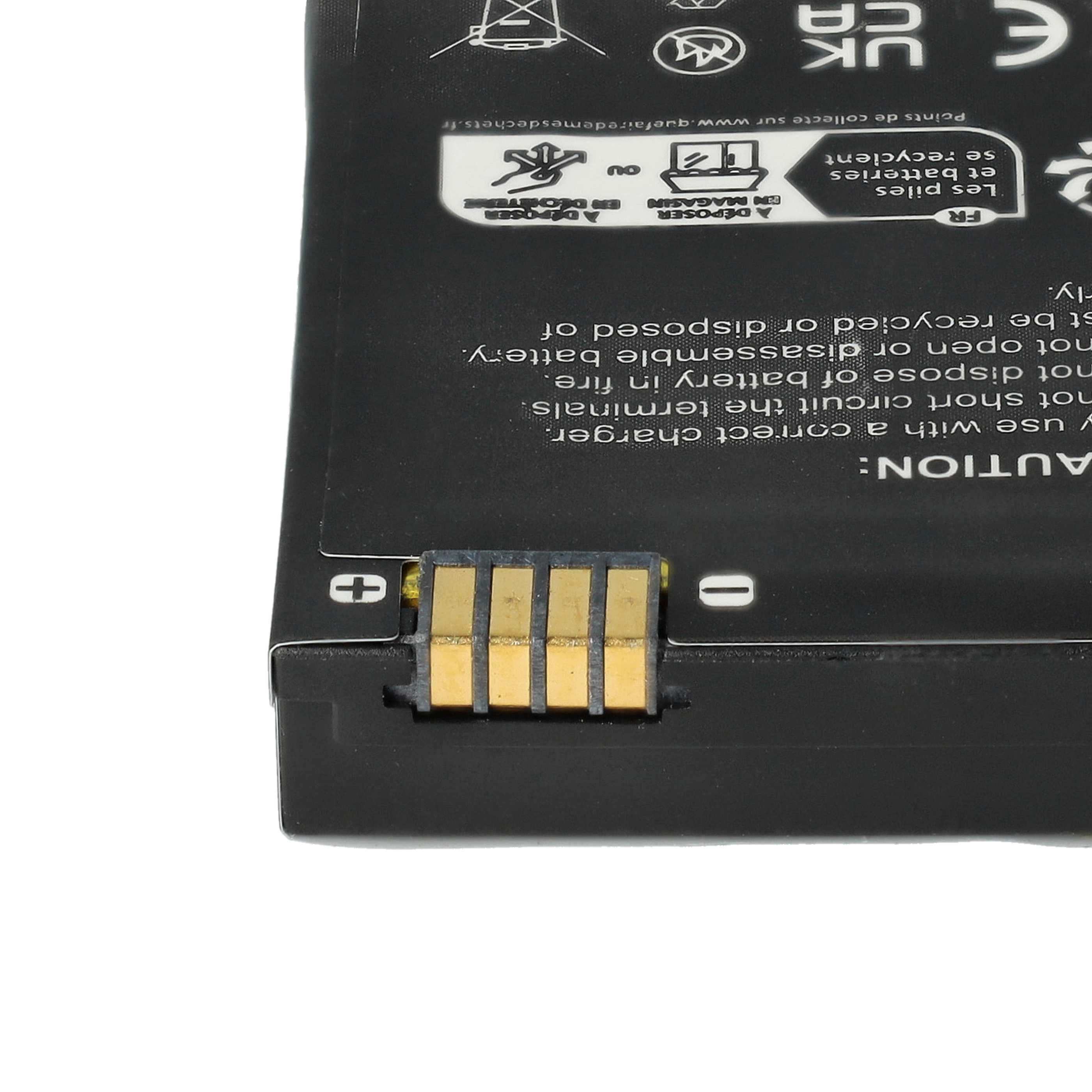 Radio 5x Battery replaces Motorola BT90, HKNN4013A, HKLN4440B, BT110, BT60, HKNN4013B - 1800 mAh 3.7 V Li-Ion