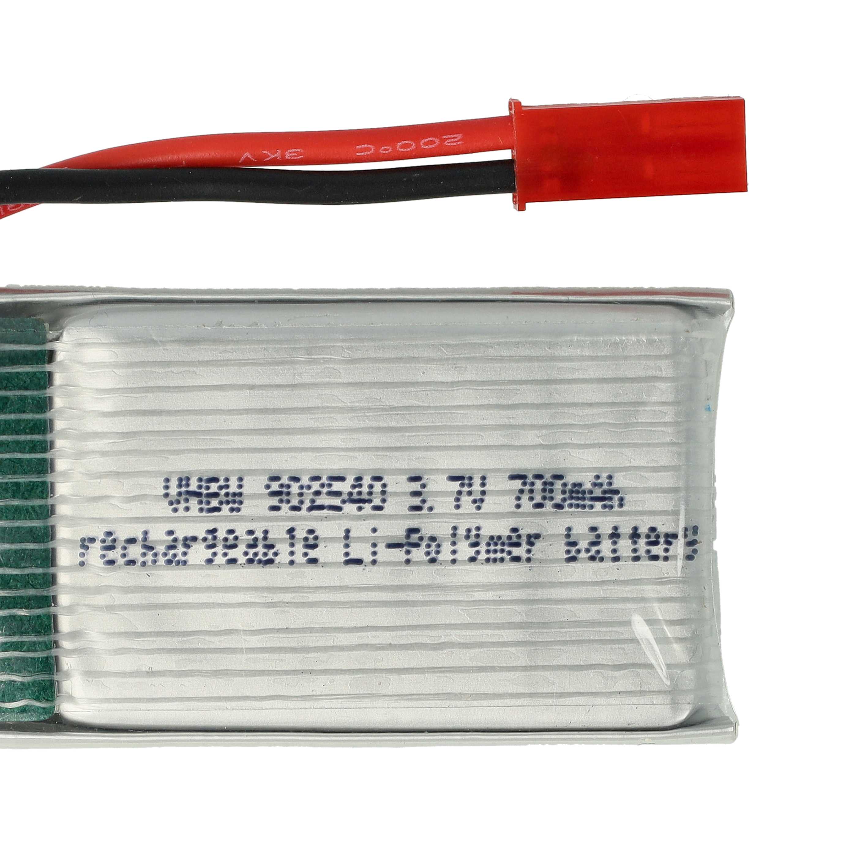 Model Making Device Battery Replacement for Revell 23951 - 700 mAh 3.7 V Li-polymer, Mini JST-Plug