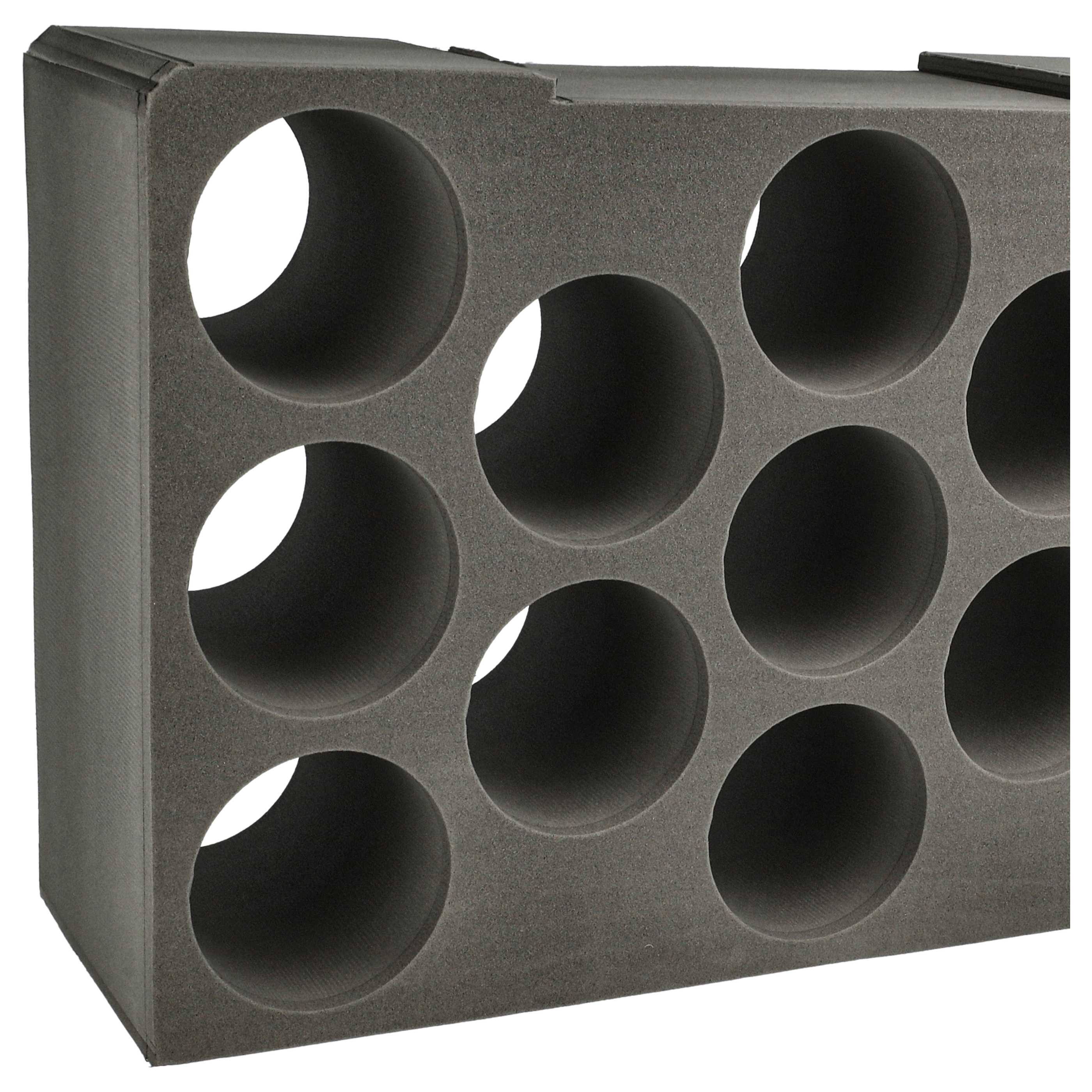 Insert pour 13 cartouches de mousse pour caisse à outils Bosch Sortimo - Garniture de coffre