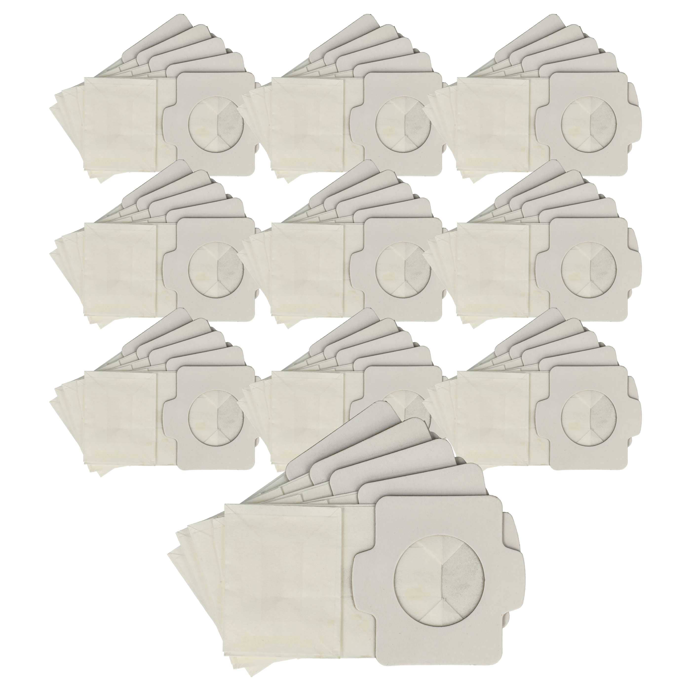 50x Sac remplace Makita 194566-1, A-48511, 194565-3 pour aspirateur Makita - papier