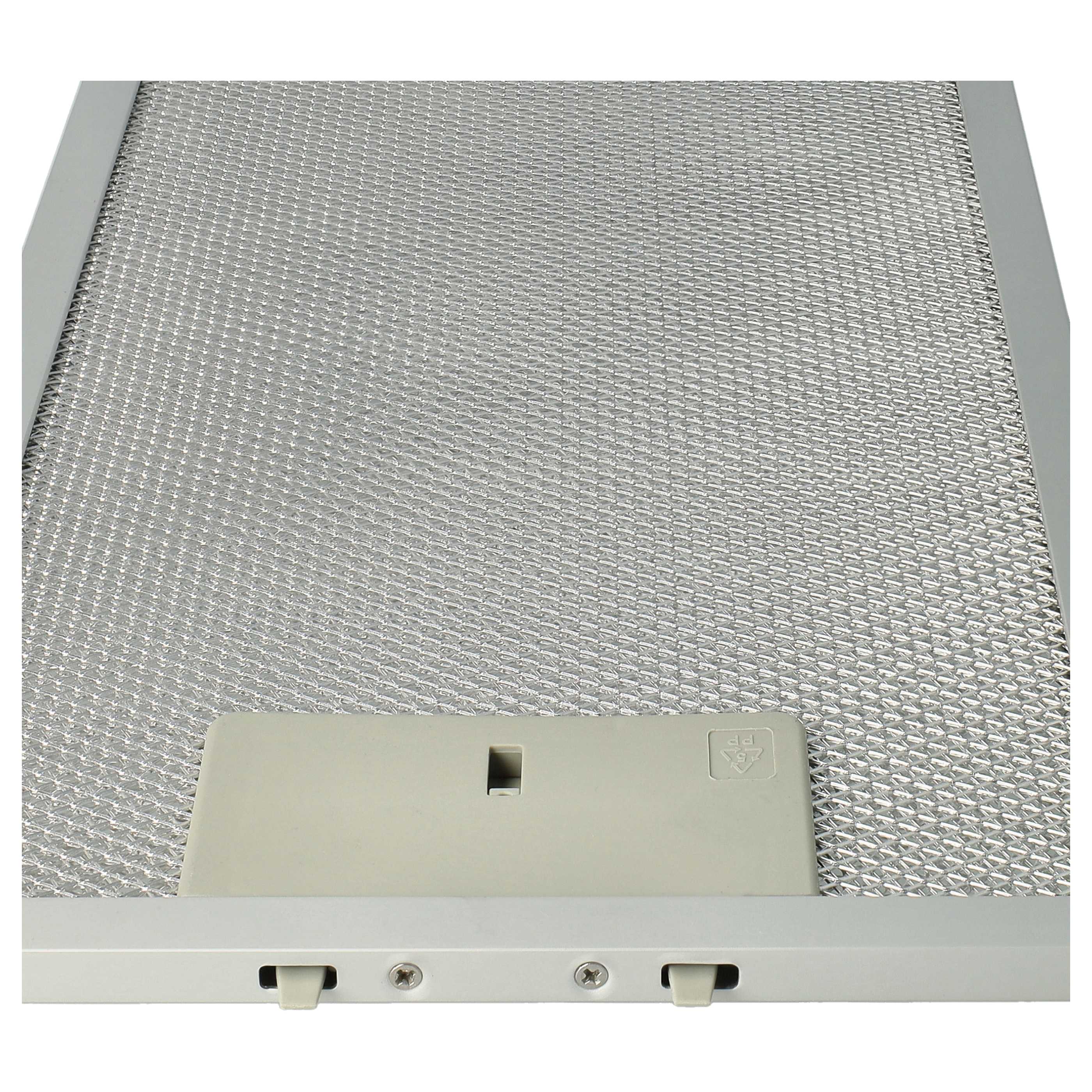 2x Filtres métal remplace Klarstein 10032228 pour hotte aspirante