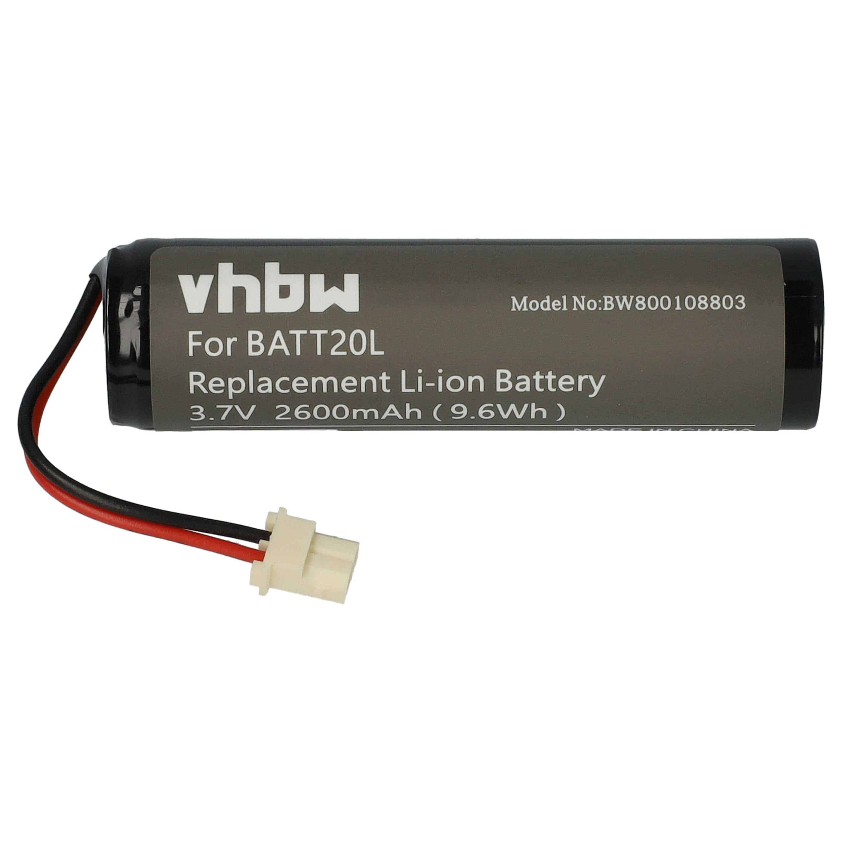 Batteria per digital radio sostituisce BATT20L Midland - 2600mAh 3,7V Li-Ion