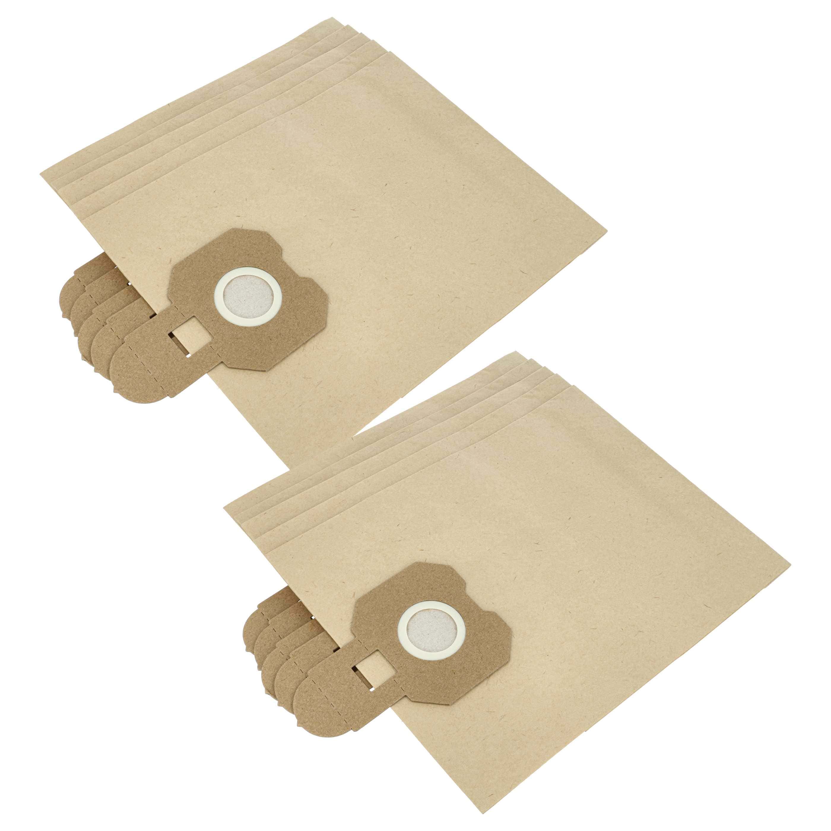 10x Sac remplace Hitachi 2032835 pour aspirateur Hitachi - papier
