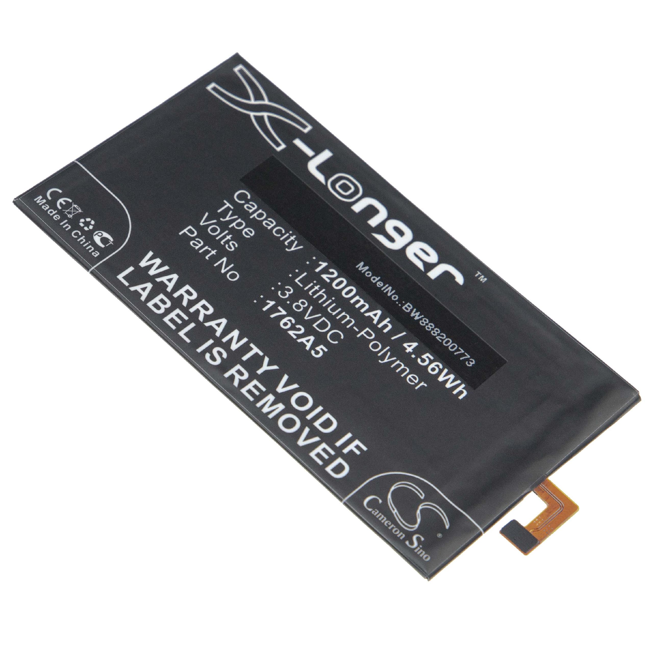 E-Book Battery Replacement for Amazon 1762A5, 58-000124 - 1200mAh 3.8V Li-polymer