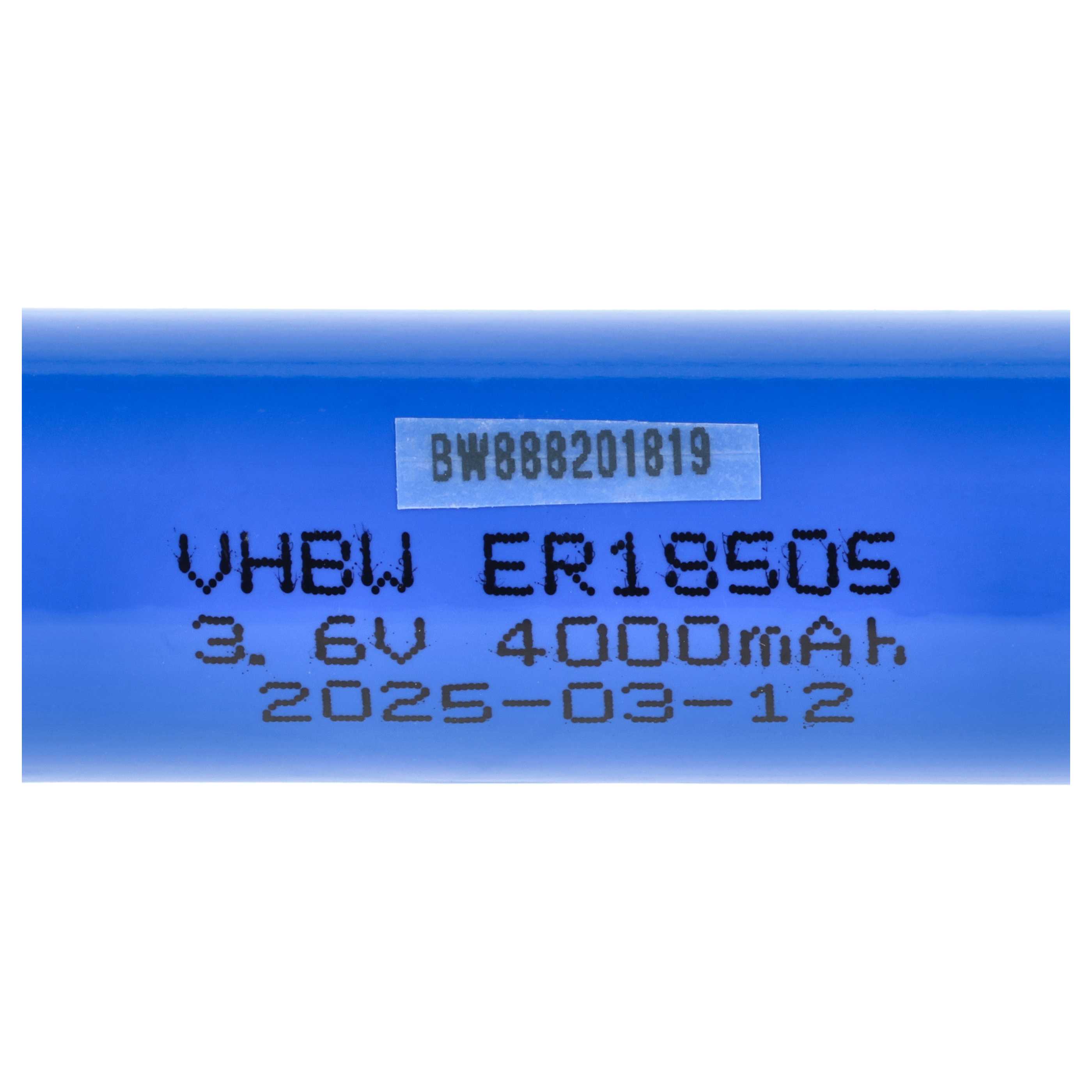 Bateria ER18505 zamiennik Lithonia ER18505, A - 4000 mAh 3,6 V Li-SOCl2