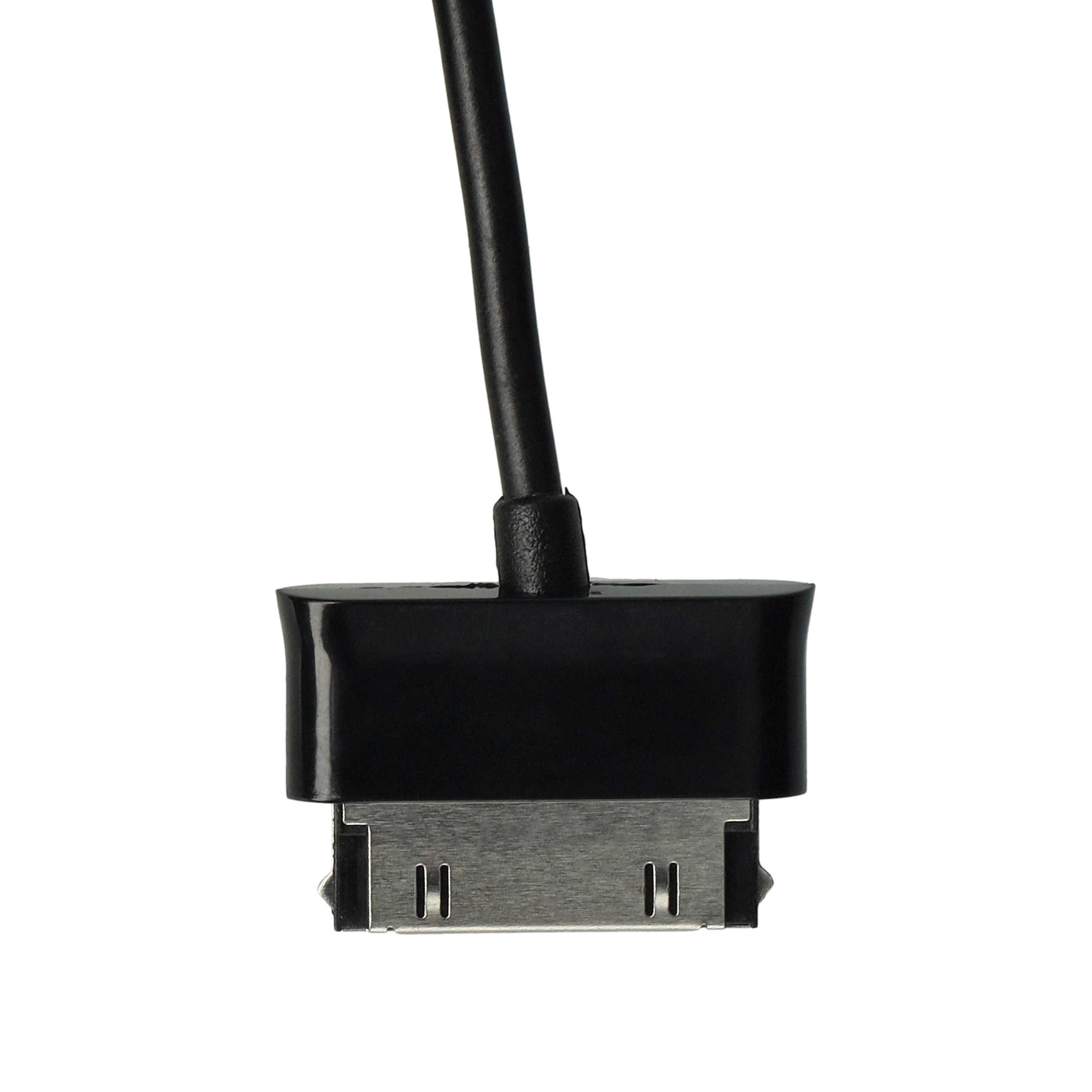 2x USB Data Cable, Charging Cable replaces Samsung ECC1DPU for Samsung Tablet - 9.7 cm