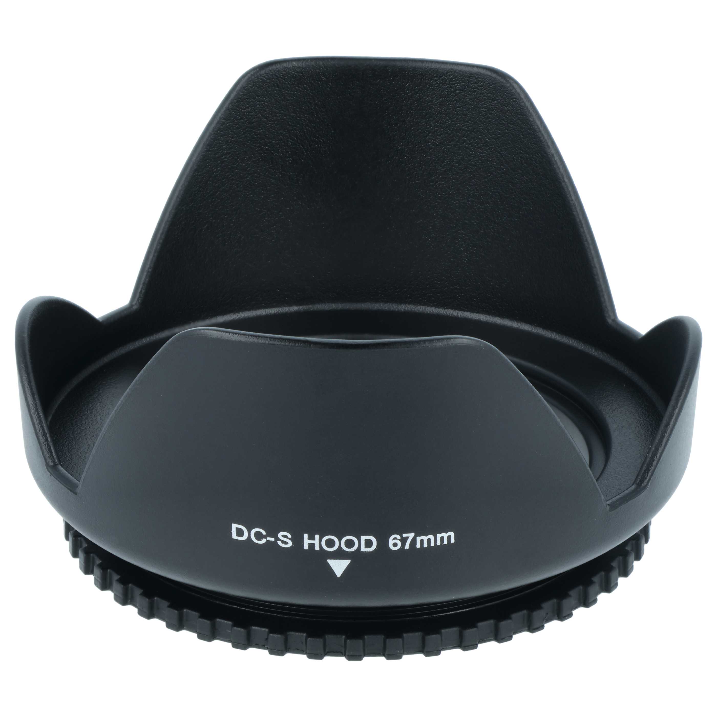 Lens Hood suitable for Lens with 67 mm Diameter, plastic, black