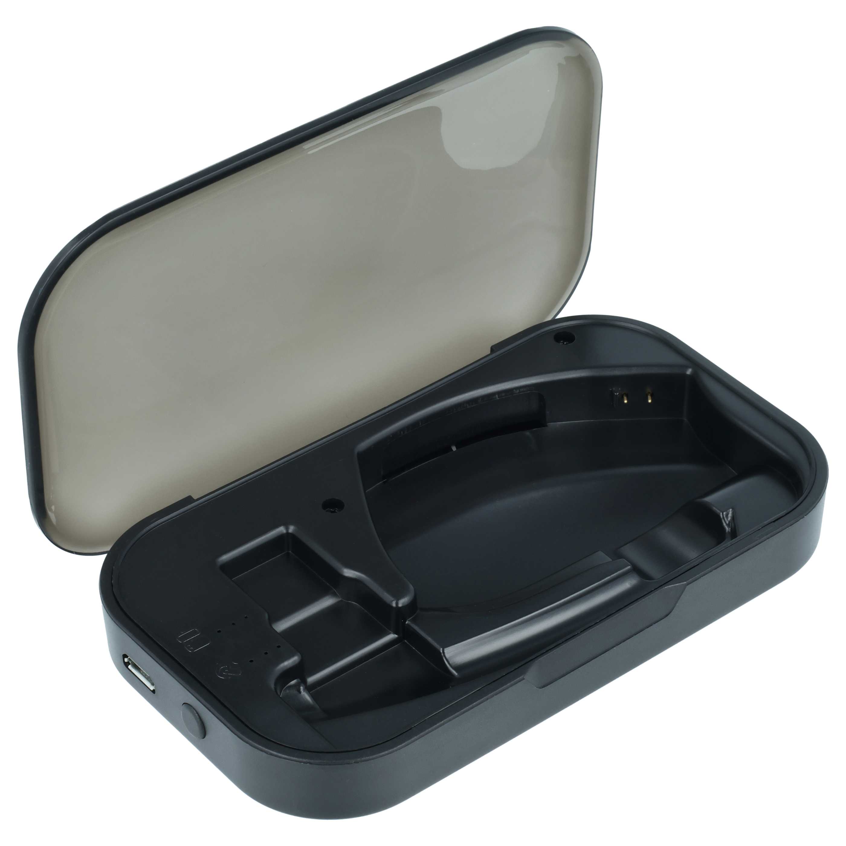 Charging Box suitable for Plantronics Voyager Legend UC Headset - Incl. USB Charger Cable Black
