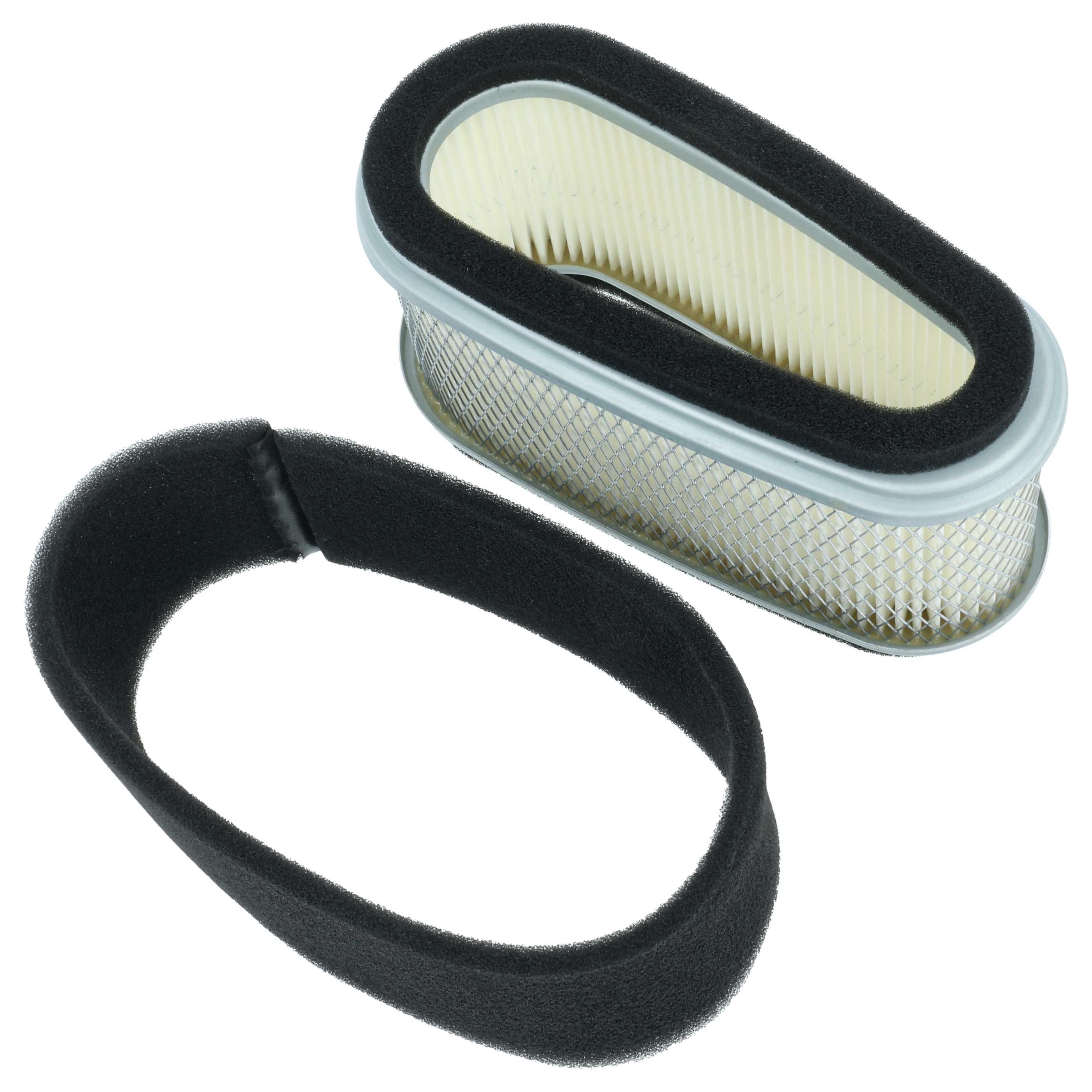 2x Filter as Replacement for 11013-2141, 11013-2110 - Filter Set (1x air filter, 1x pre-filter)