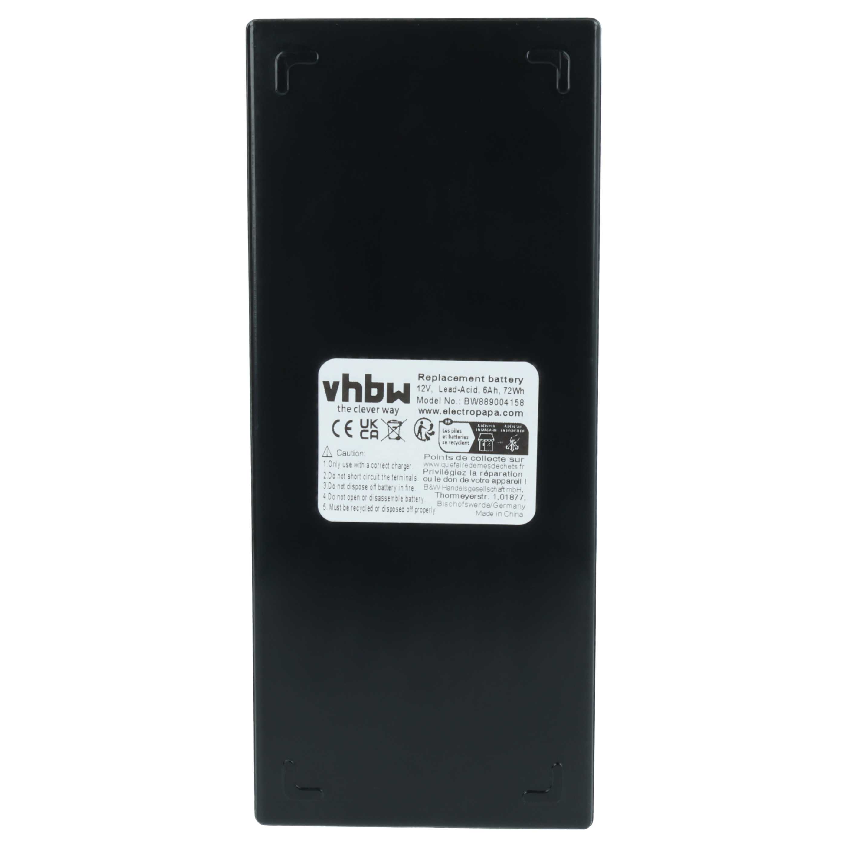 On-Board Battery suitable for Alarmanlagen, e-scooter, lawnmower, Rolladen Caravan, Boat, Camper Vans, Solar S