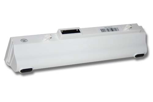 Batterie remplace Asus A31-1015, A32-1015 pour ordinateur portable - 6600mAh 11,1V Li-ion, blanc