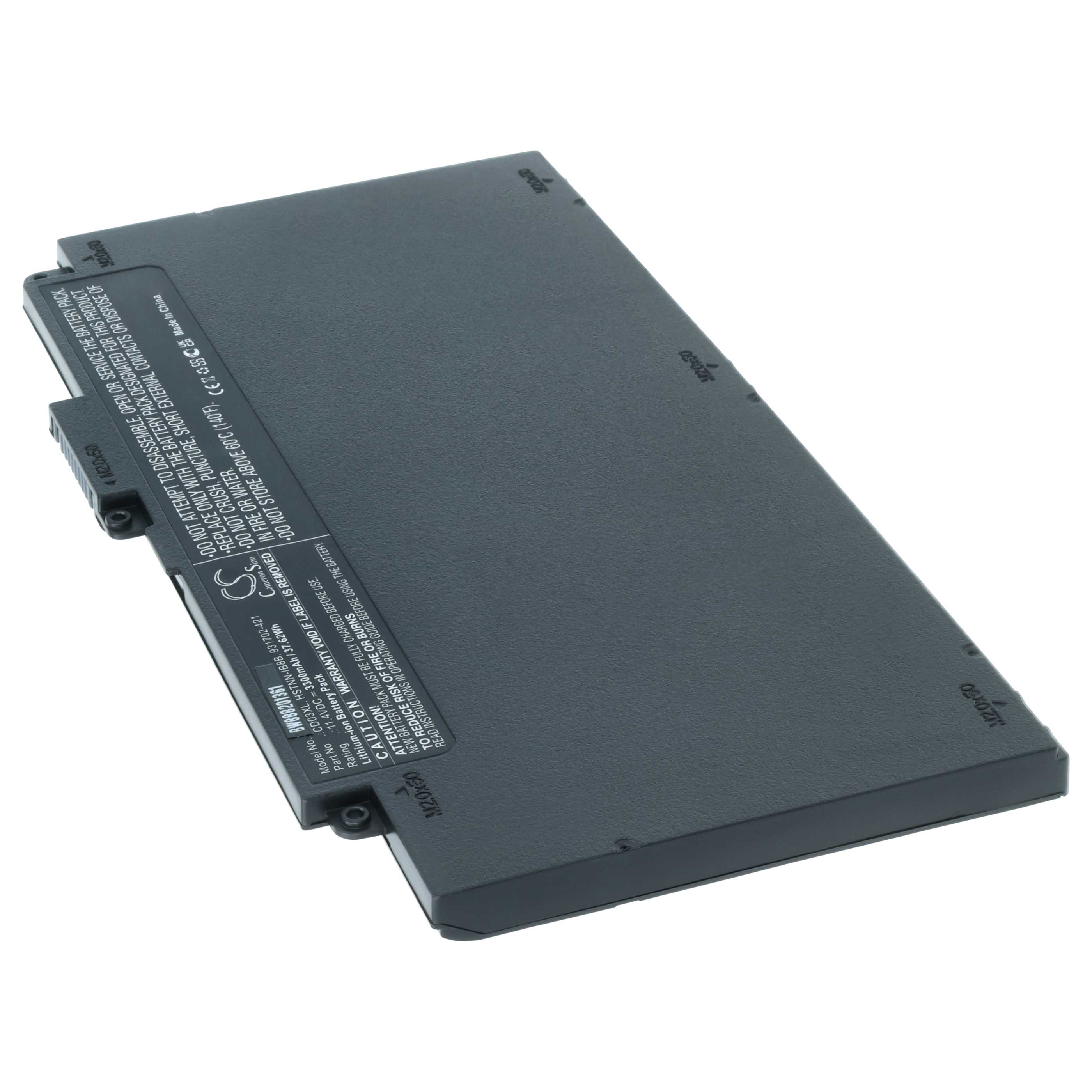 Akumulator do laptopa zamiennik HP 931702-421, 931702-171, 931702-541 - 3300 mAh 11,4 V Li-Ion, czarny