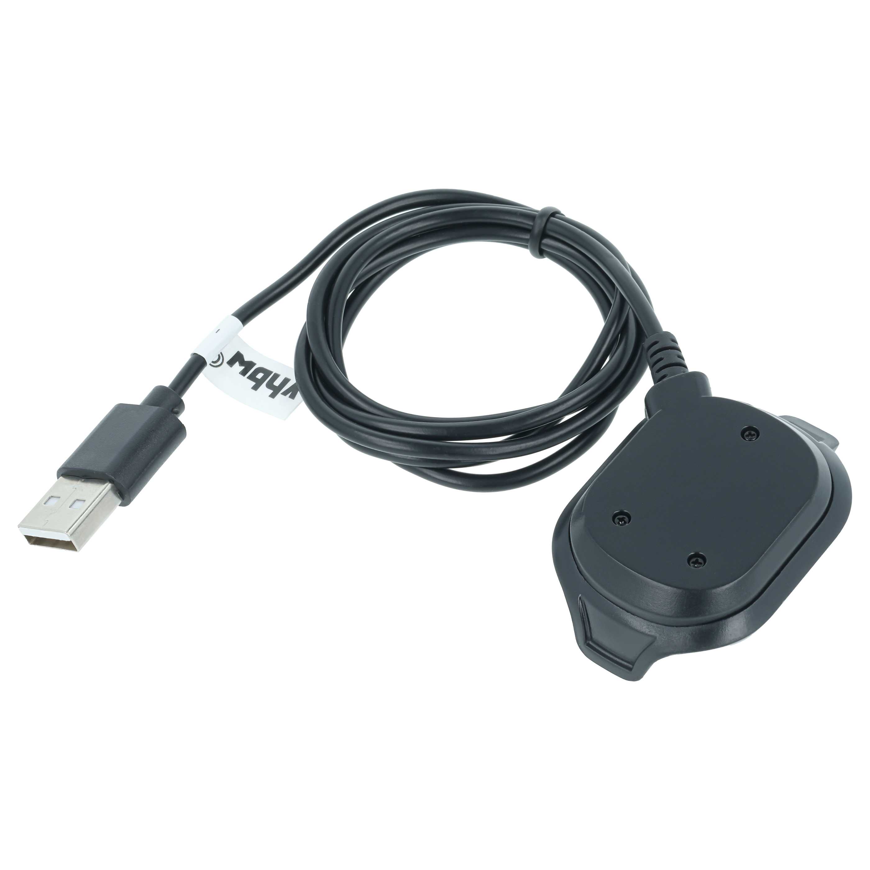 Charging Station suitable for Garmin Approach S6, S5 Fitness Tracker - 95 cm, USB Plug