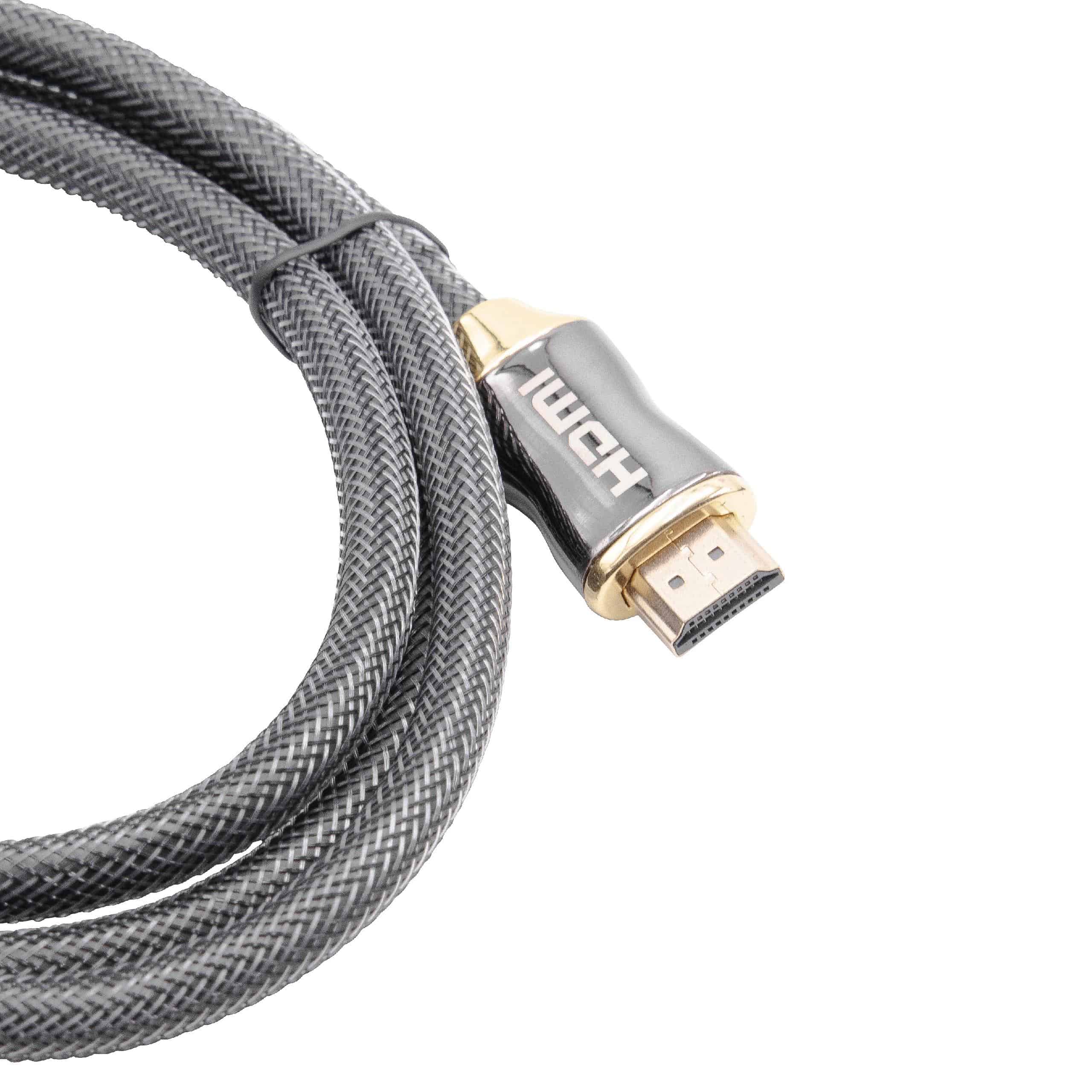 HDMI Cable Premium V2.0 Ultra HD TV braided 1.5mfor Tablet, TV, Television, Playstation, Computer, Monitor, DV