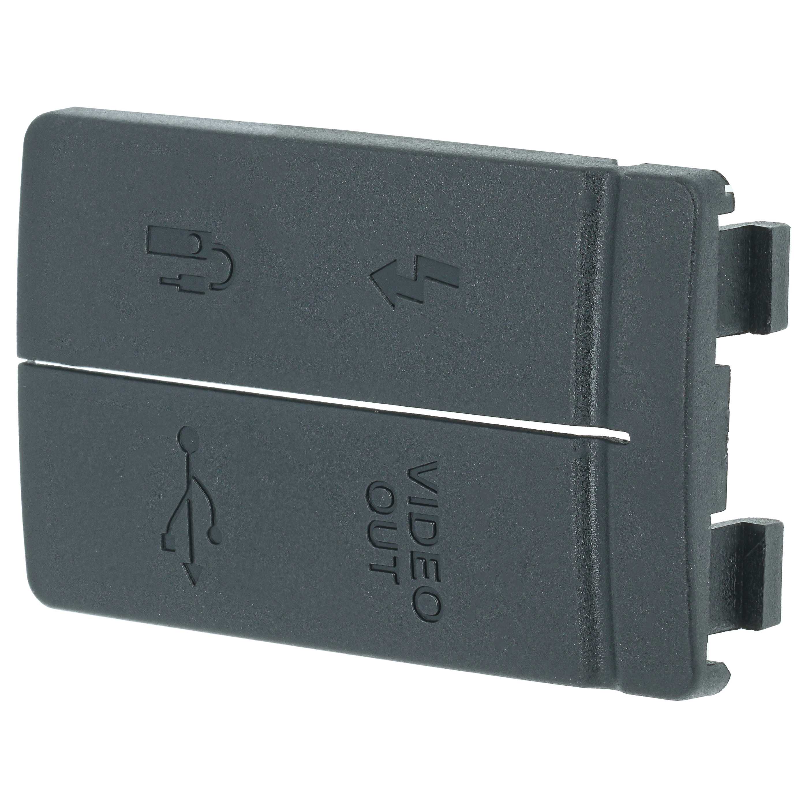 Cache-connectiques pour appareil photo DSLR Canon EOS 40D - Pour prise USB/HDMI