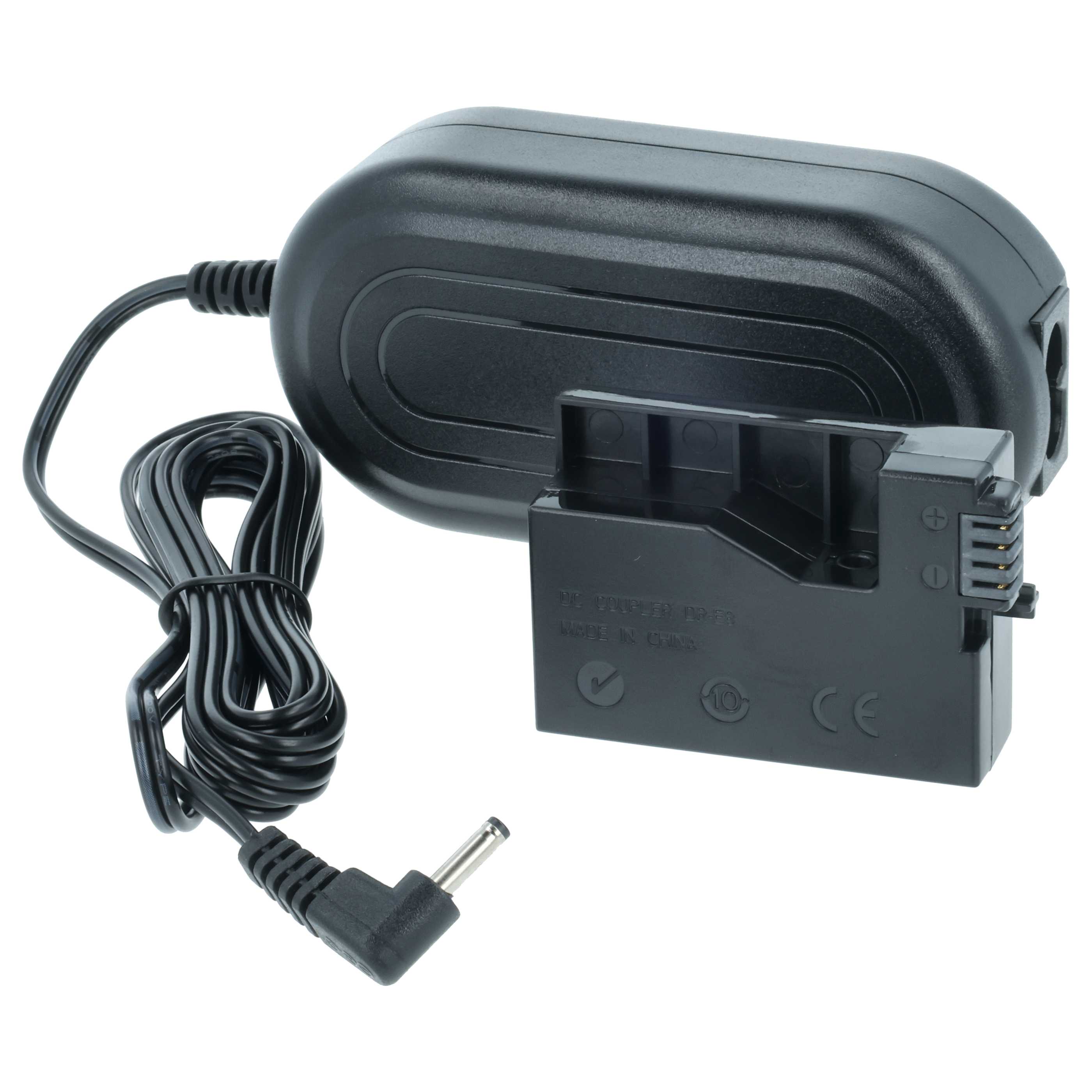 Power Supply replaces DR-E8 ACK-E8 for Camera + DC Coupler - 2 m, 7.4 V 2.0 A
