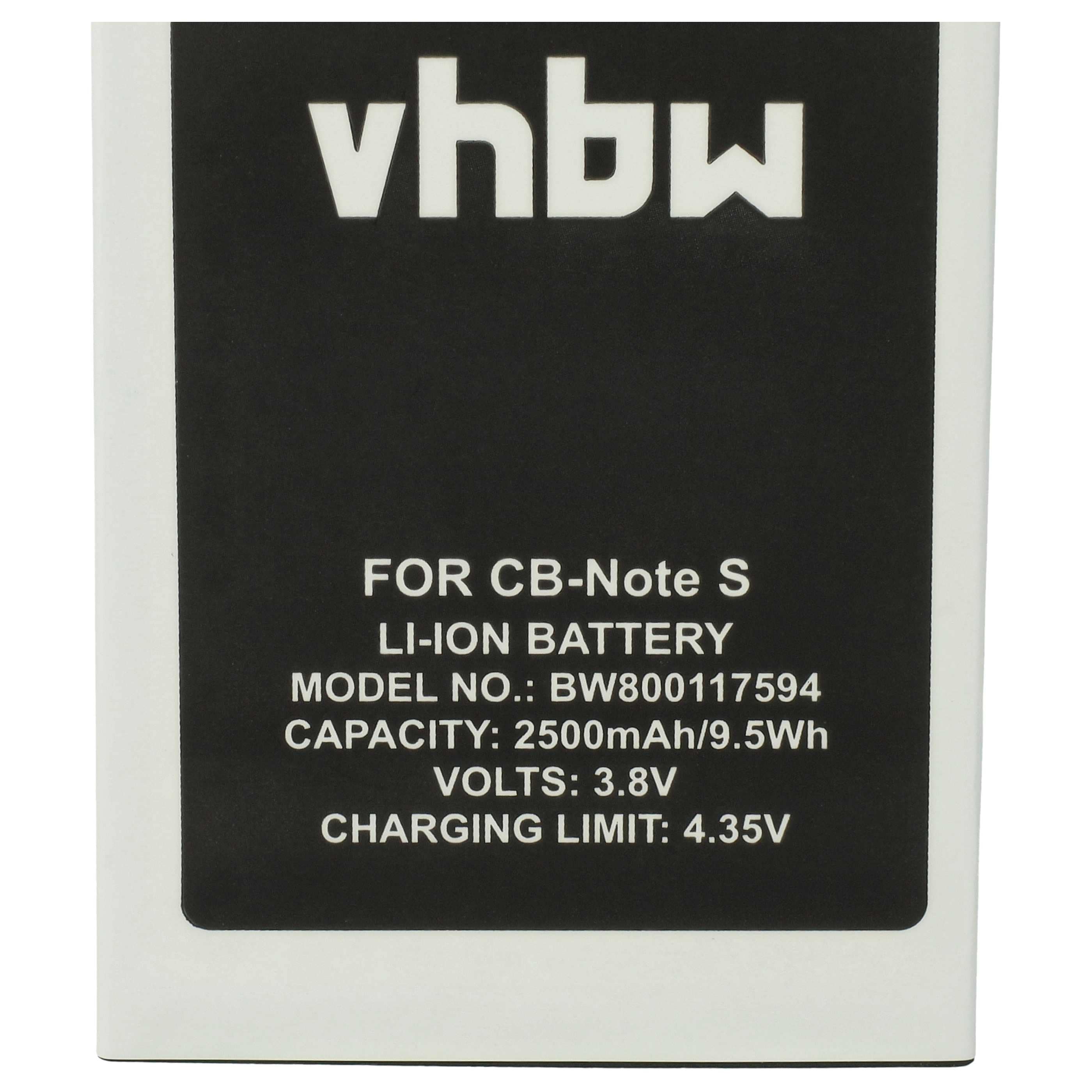 Akumulator do telefonu smartfona zamiennik Cubot Note S - 2500 mAh 3,7 V Li-Ion
