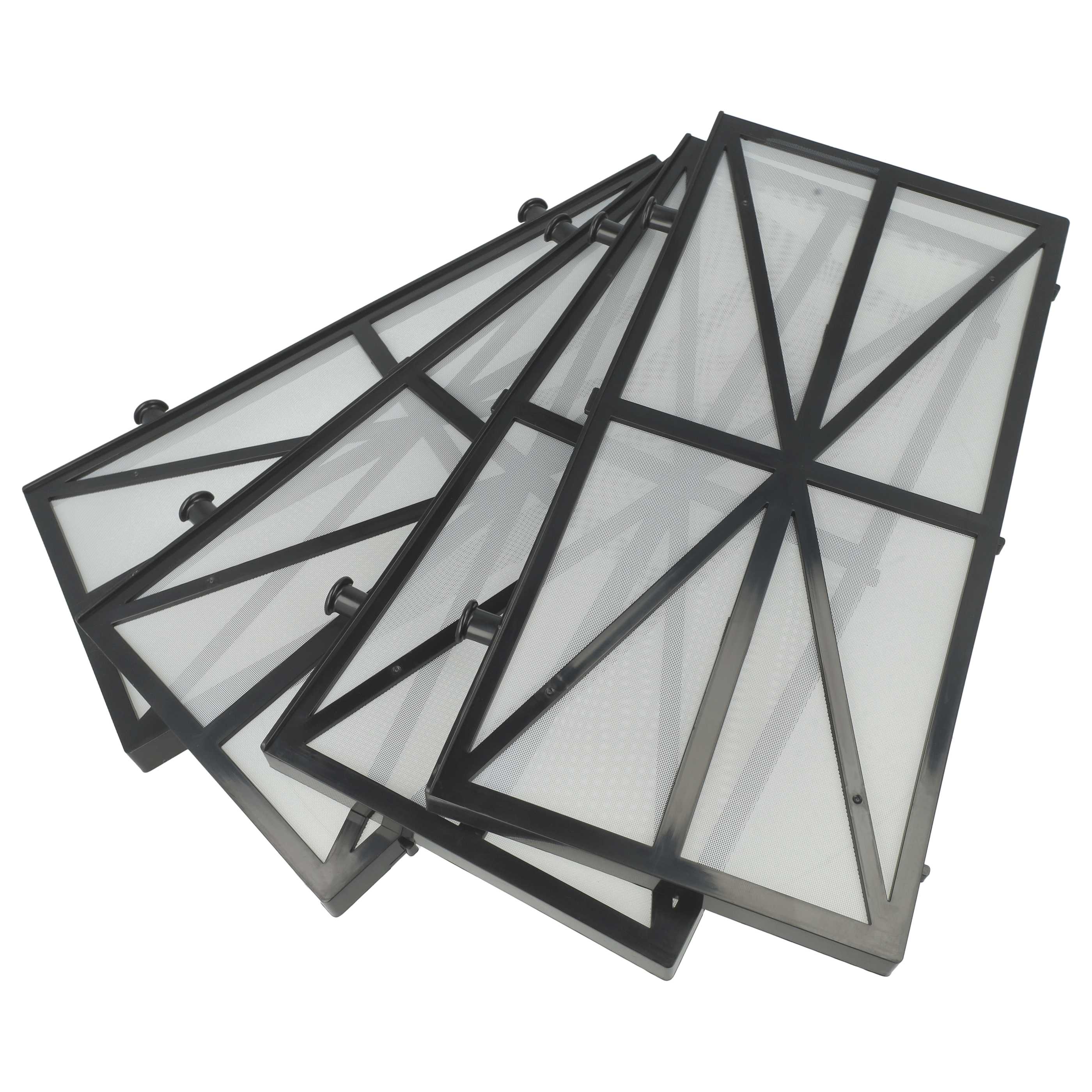 4x Filtre remplace Dolphin 9991408-ASSY pour aspirateur de piscine -Microfiltre 27,7 x 14,5 x 6 cm